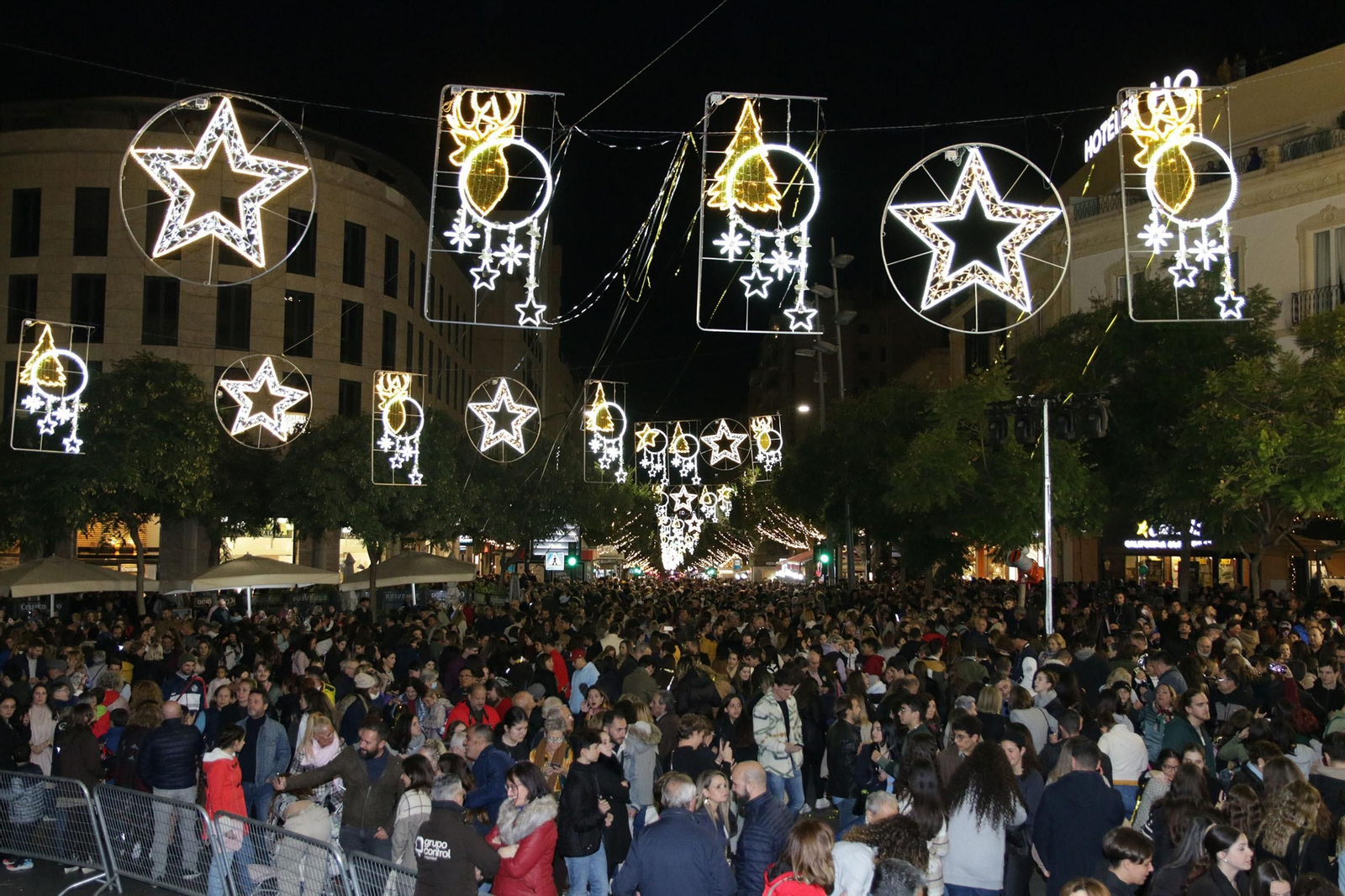 El encendido navideño de Almería, en imágenes