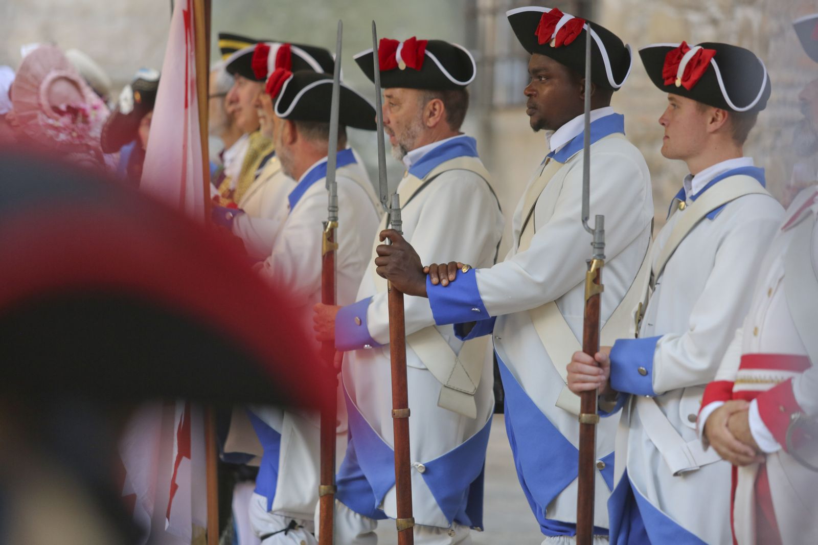 Las fotos del desfile en Málaga en recuerdo a Bernardo de Gálvez