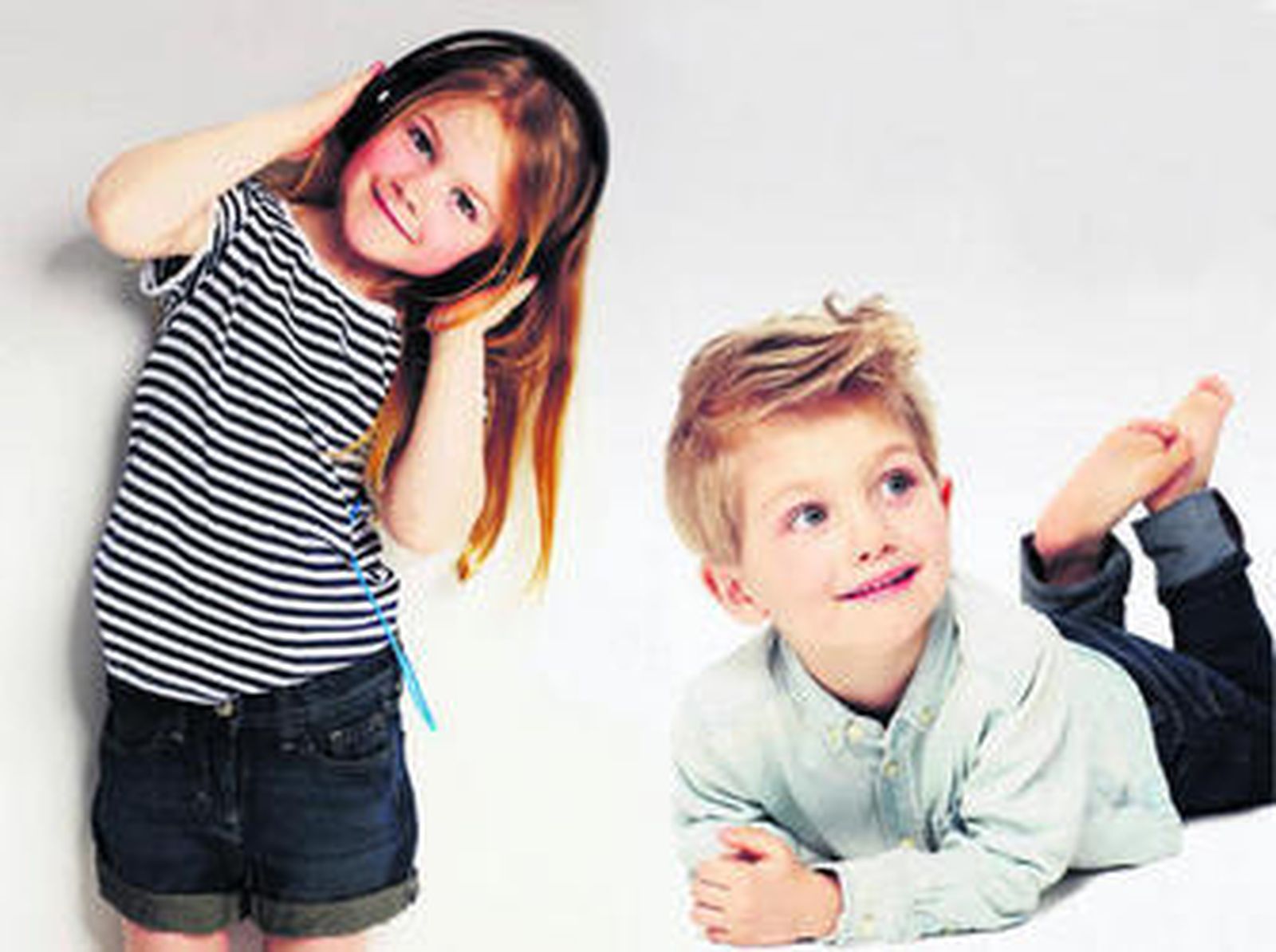 1 y 3. La empresa nació con la compraventa de ropa infantil (hasta los 14 años) para después ampliar a la de mujer. 2. Los creadores Daniel Bezares, Lourdes Ferrer y Luis Ongil. 4. Página web de Percentil, con descuentos de hasta el 80-90%.