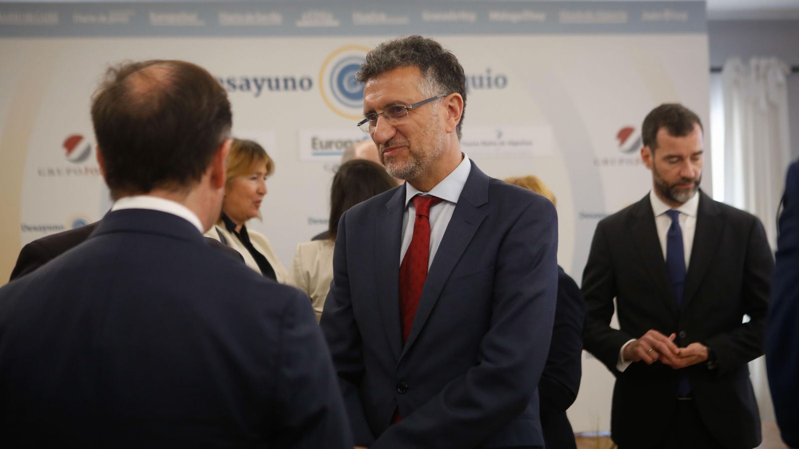 Fotos del Desayuno Coloquio de Europa Sur y el Propeller Club de Algeciras con Benito Núñez Quintanilla