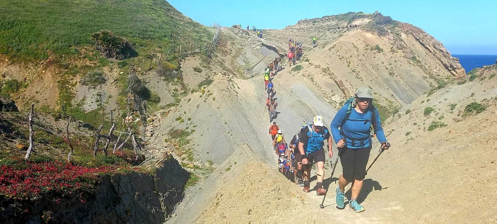 Una espectacular imagen de la prueba