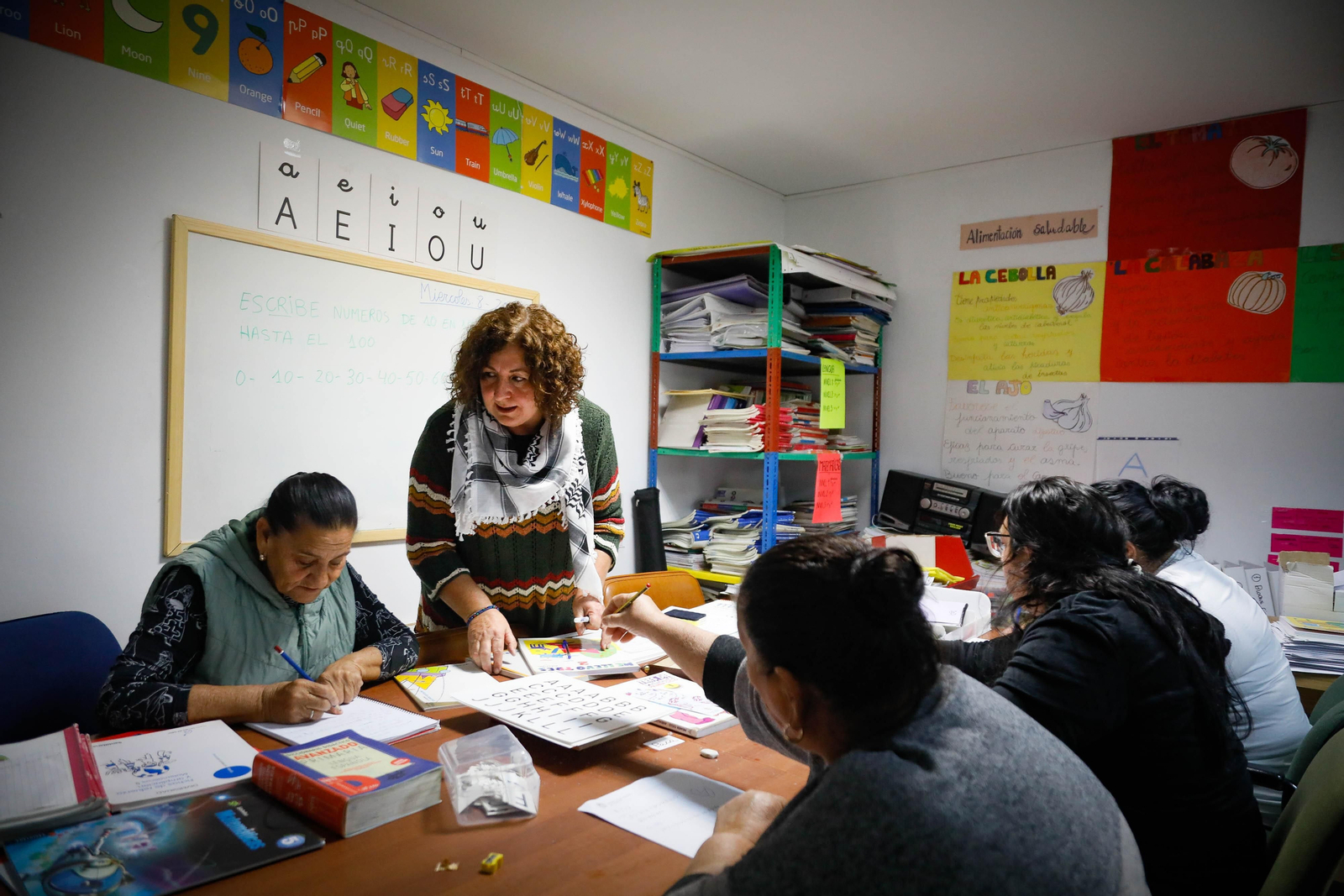 Imágenes del inicio de curso en la Escuela de Madres de Los Almendros