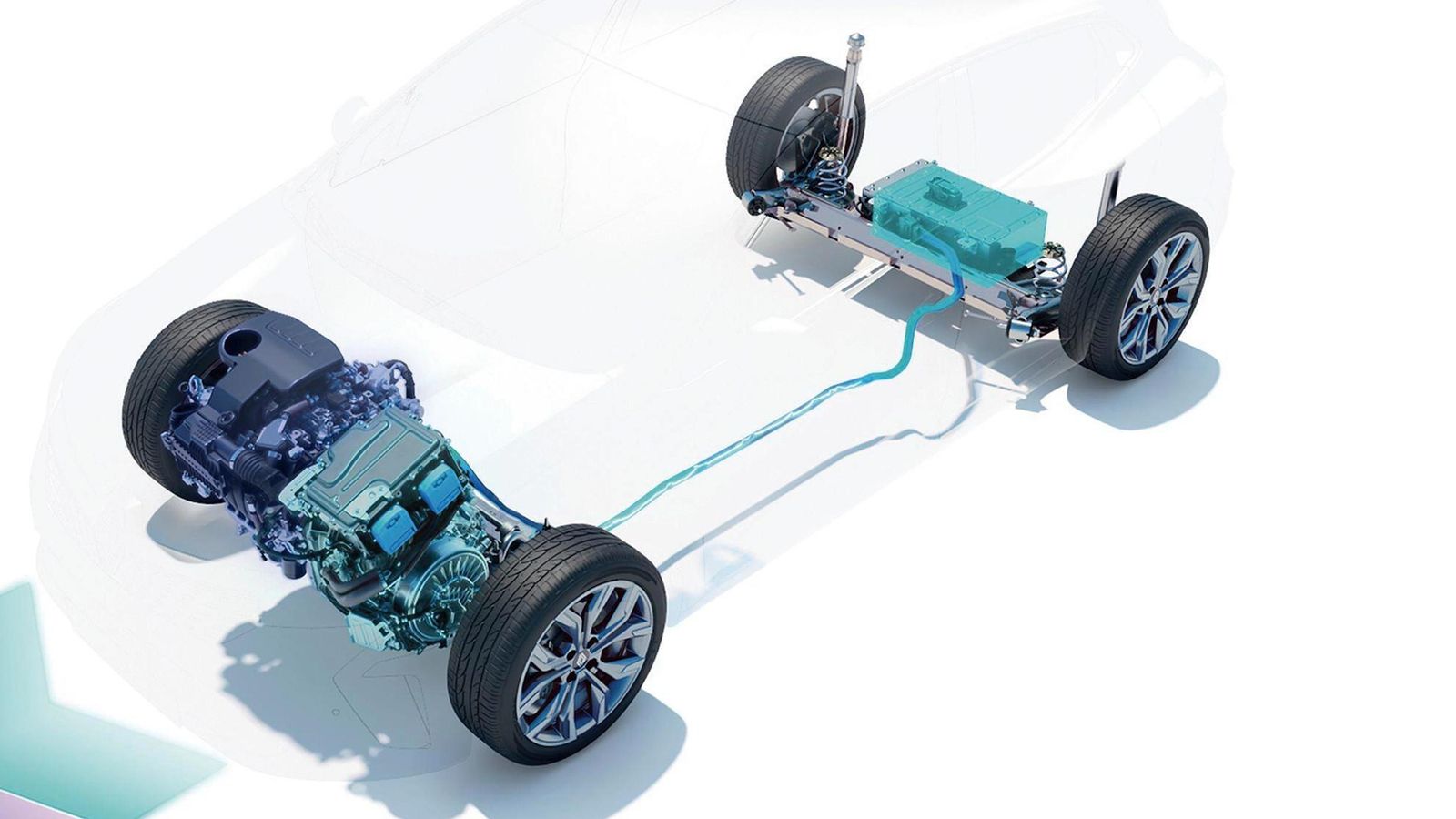 El sistema de propulsión de los cuatro disponibles sobre el que Renault pone los focos es el hibrido. Sólo el cambio de éste y el motor dCi, de entre las piezas que conforman el Clio, son producidos en España.