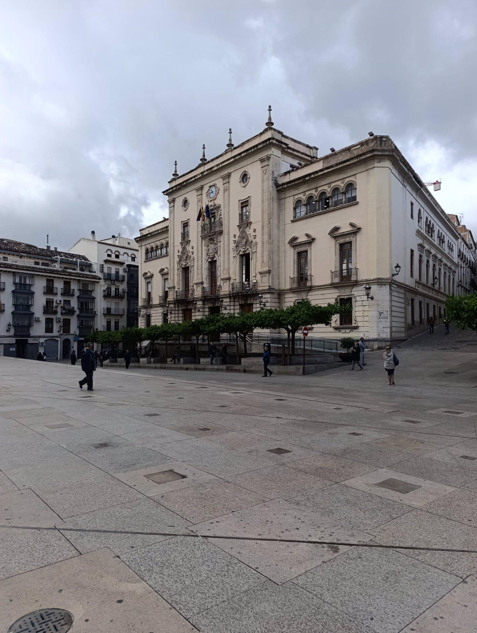 Fachada del Ayuntamiento de Jaén.