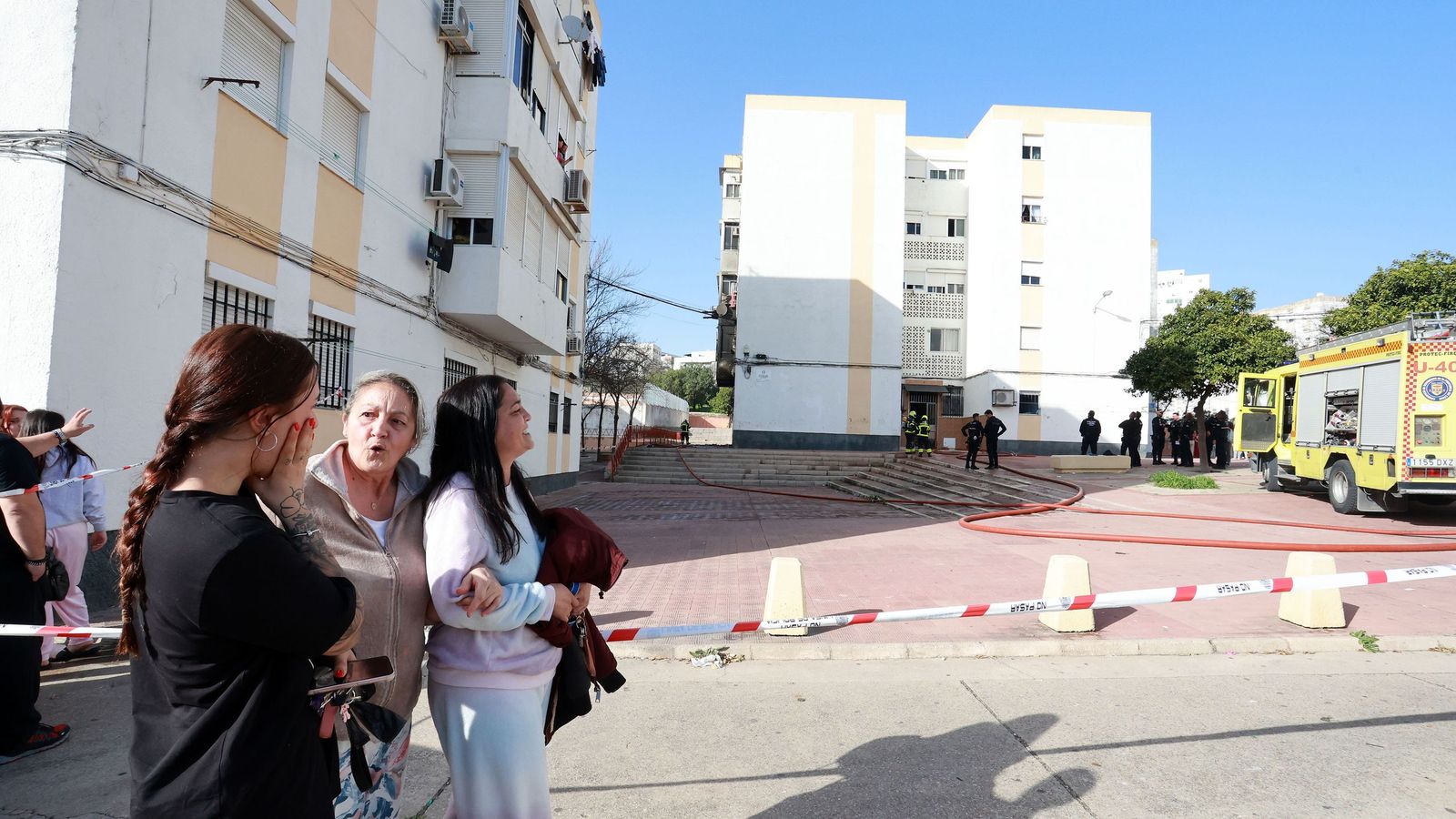 Incendio en una vivienda de San Telmo en Jerez