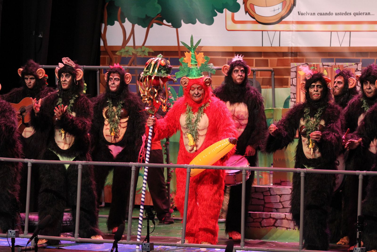 Imágenes del primer día de preliminares de concurso del Carnaval Colombino 2018