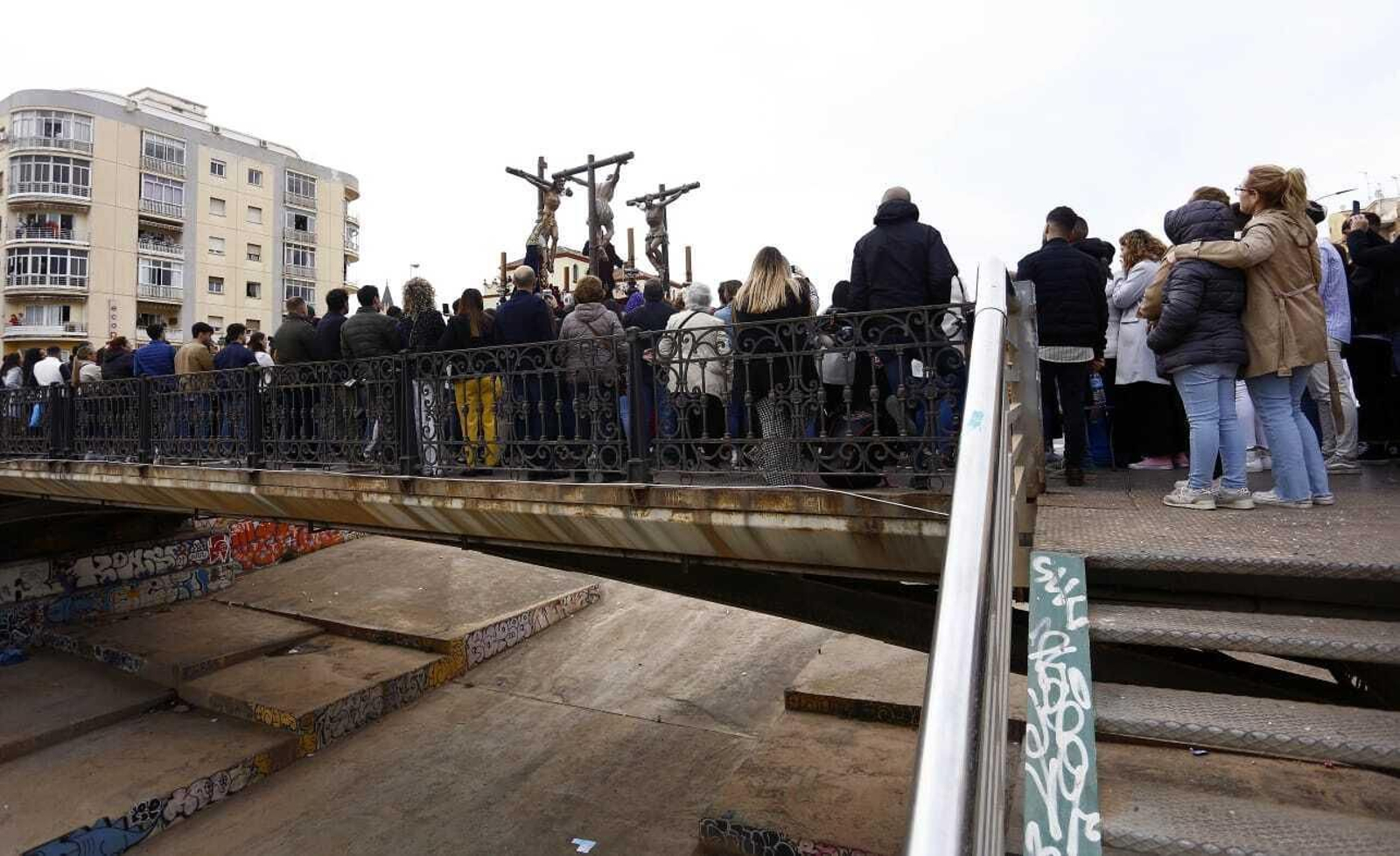 Las fotos de Dolores del Puente, en el Lunes Santo de Málaga