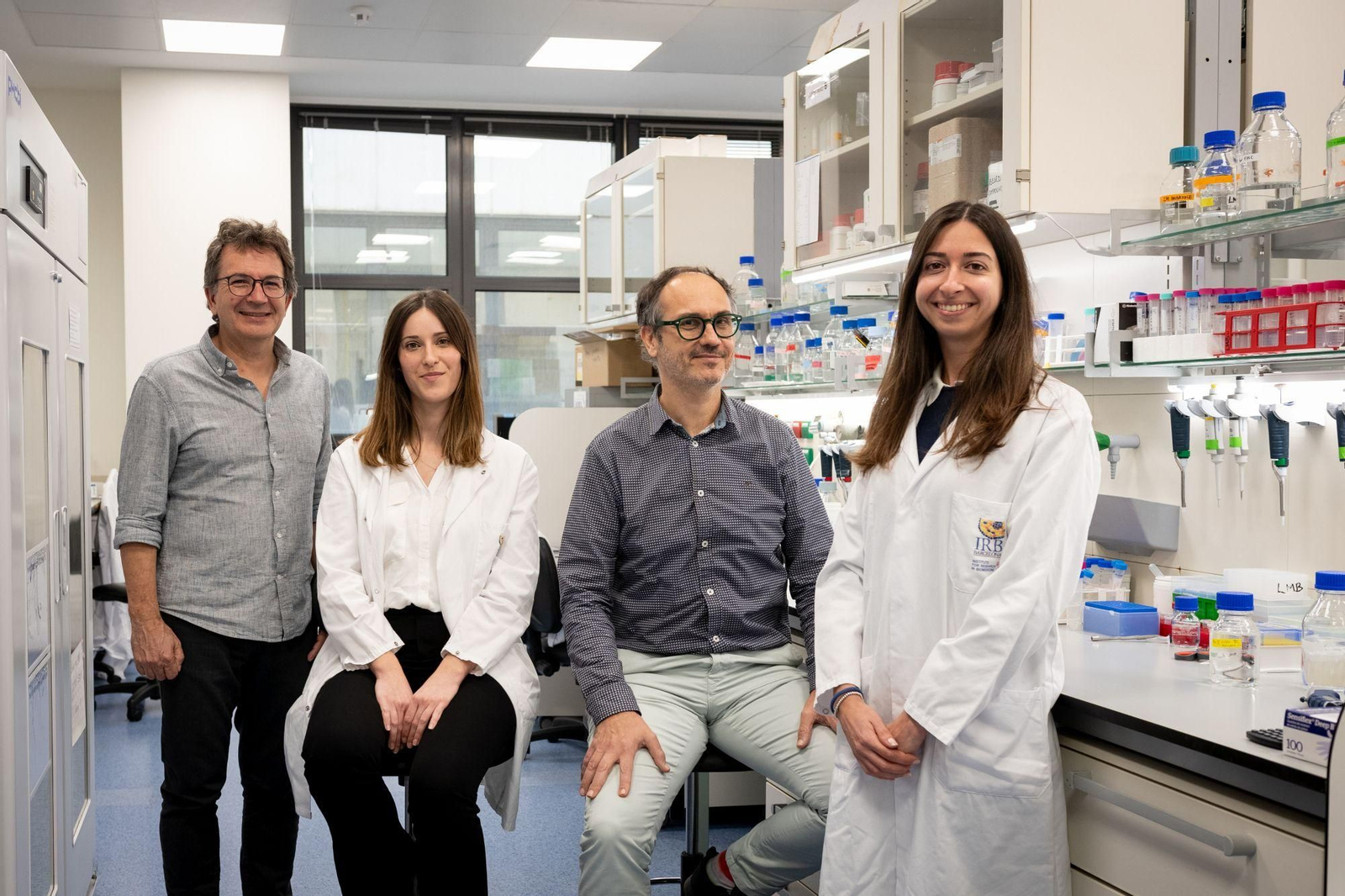 Los investigadores del Instituto de Investigación Biomédica autores del estudio que revela el papel crucial de unos genes en el autismo idiopático. Los investigadores del Instituto de Investigación Biomédica autores del estudio que revela el papel crucial de unos genes en el autismo idiopático.