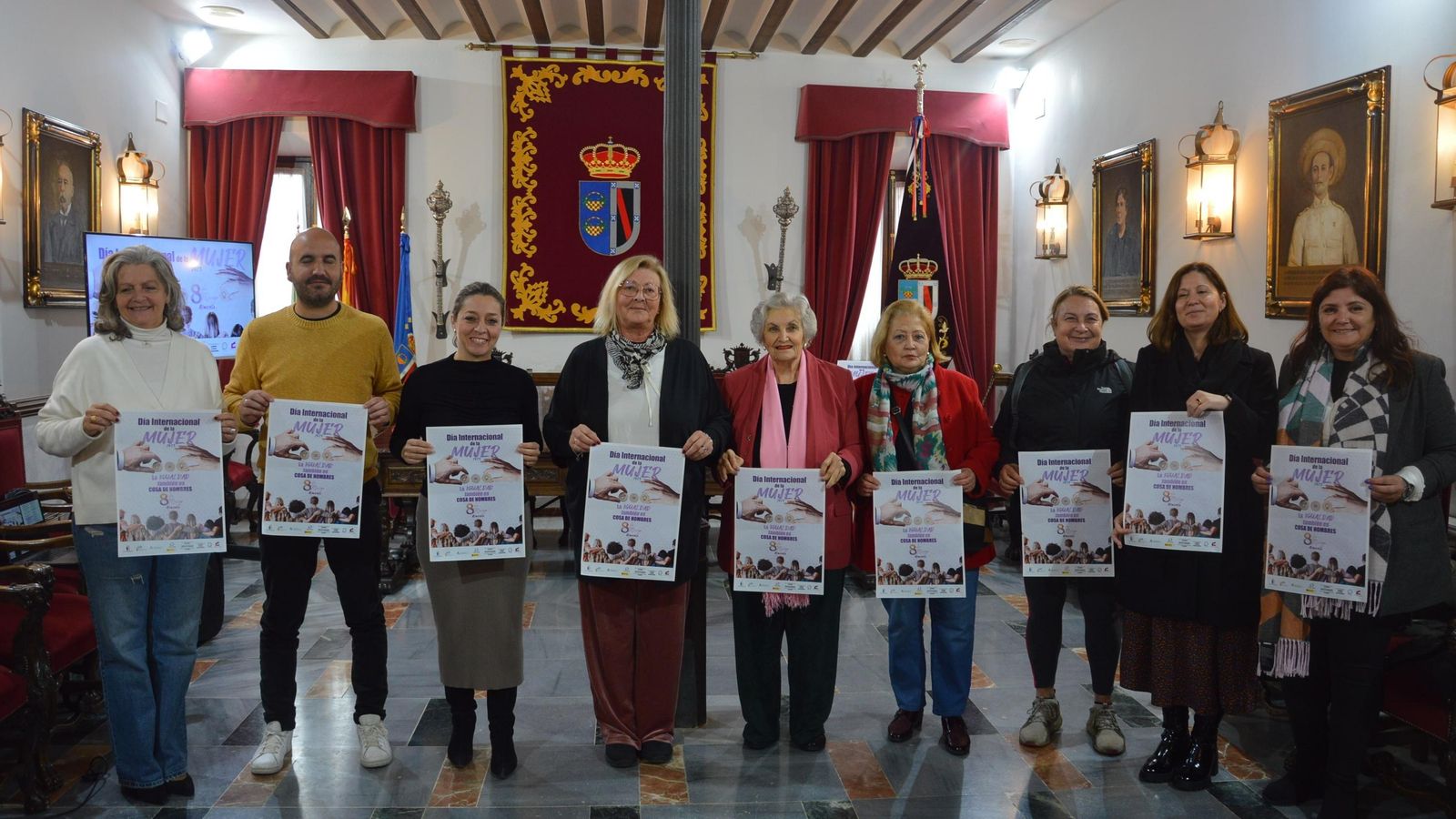 Presentación de la programación de actividades del Ayuntamiento de Almonte por el 8-M