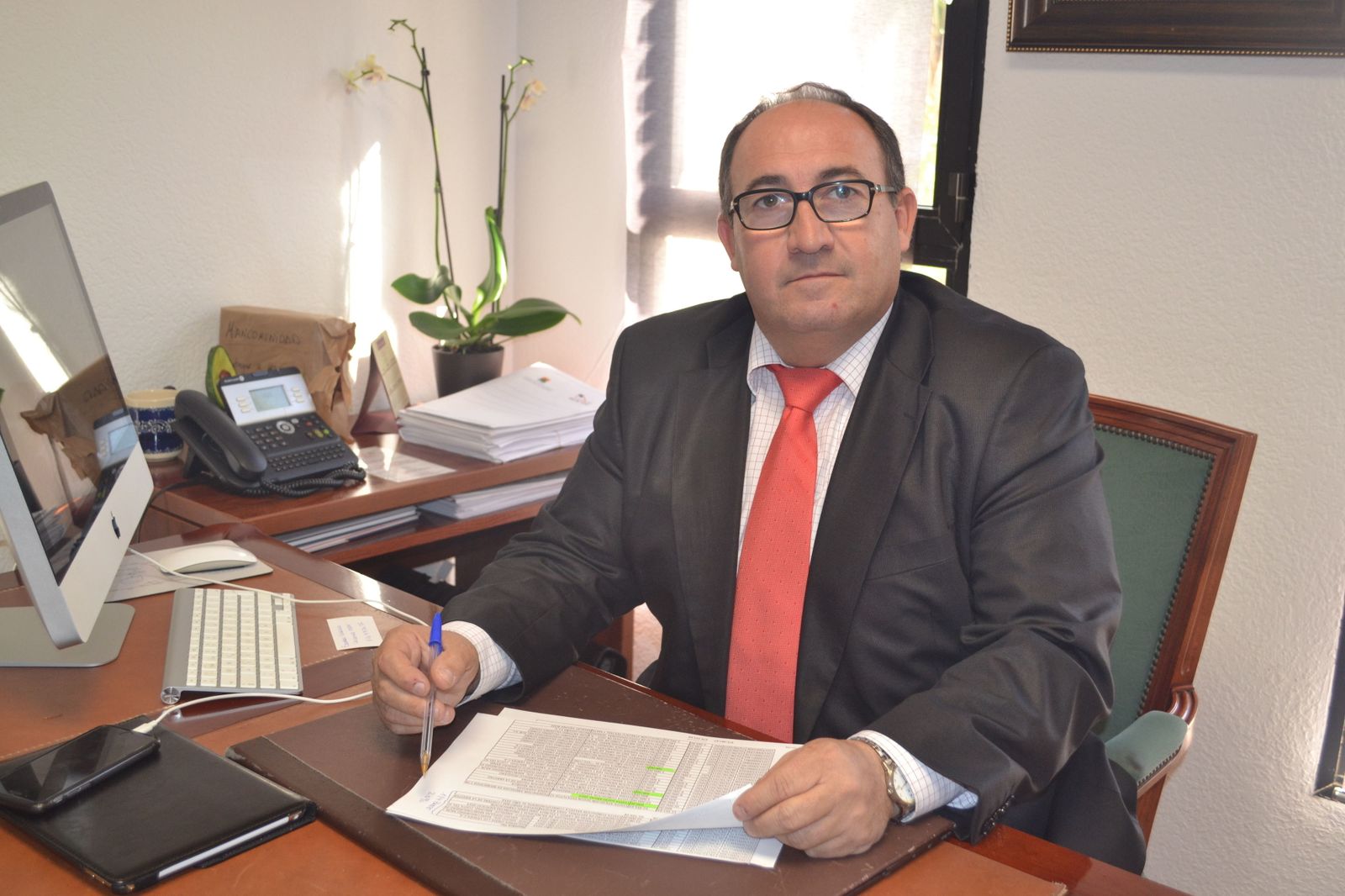 El presidente de la Mancomunidad Oriental, Gregorio Campos.