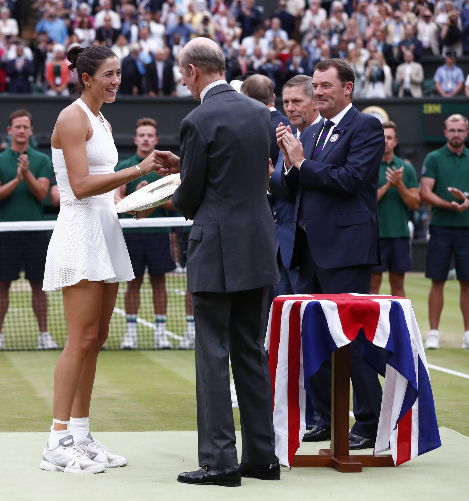Las imágenes de la final Muguruza-Venus Williams de WImbledon