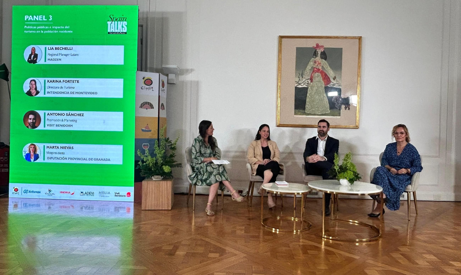 Imagen de la mesa redonda en la que ha participado la Diputación de Granada