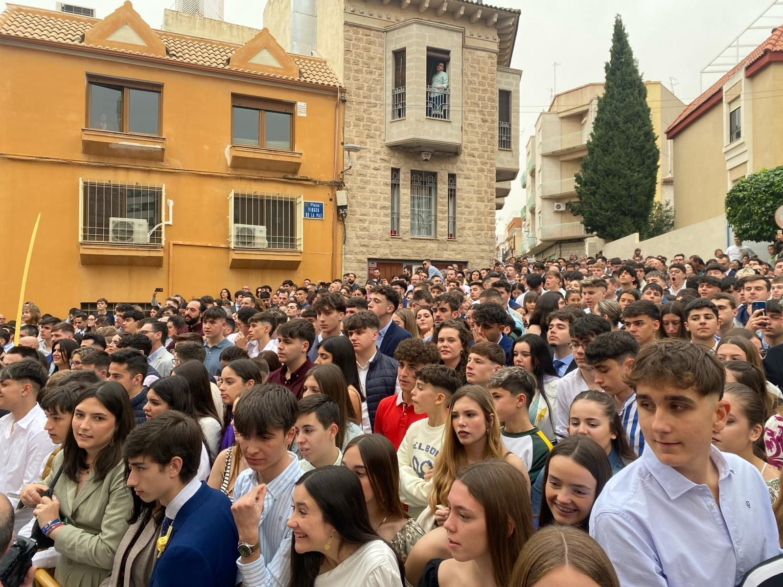 La Borriquilla el Domingo de Ramos en Jaén.