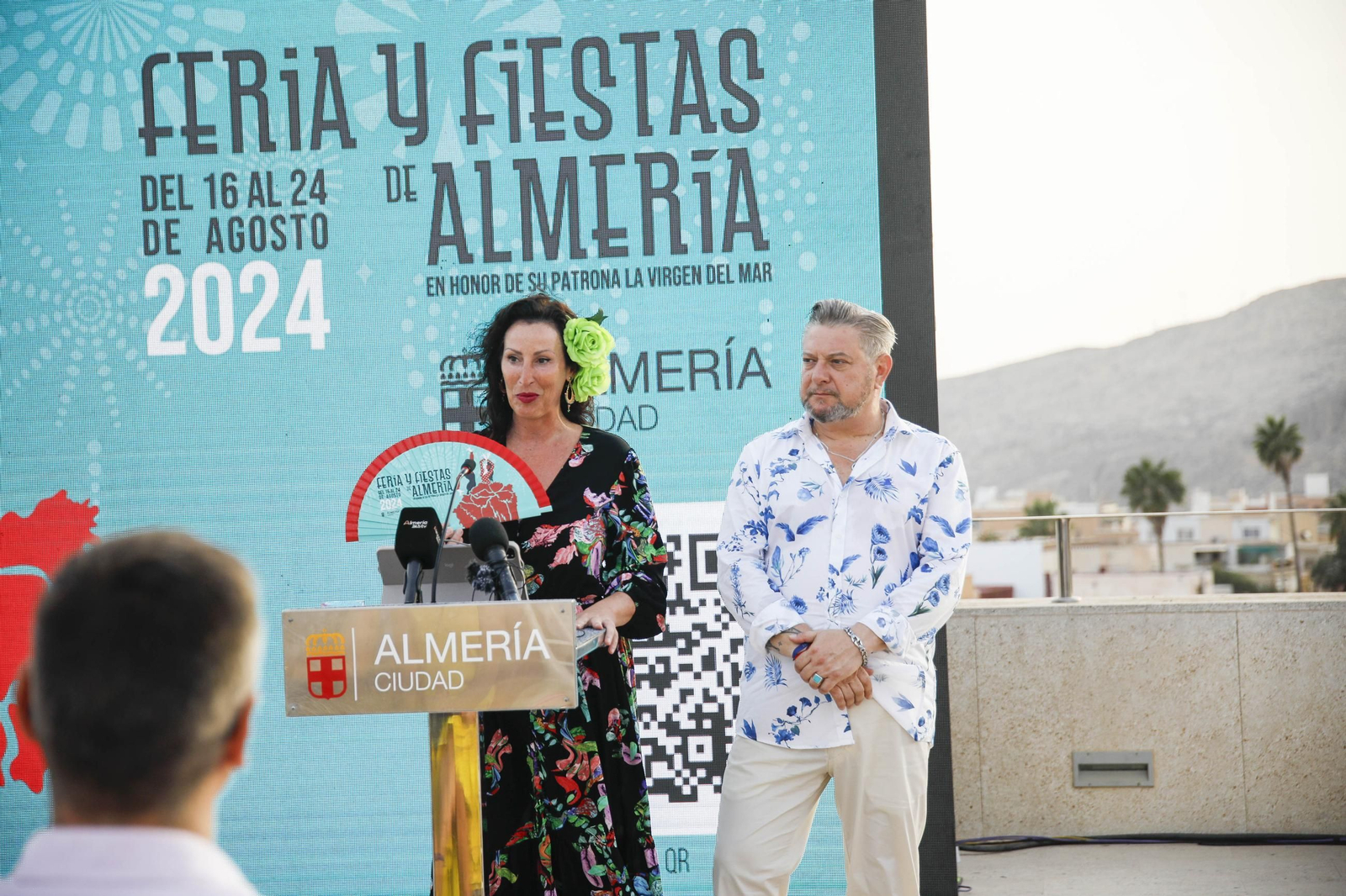 Presentación de la Feria de Almería 2024 en honor de la Virgen del Mar, en imágenes