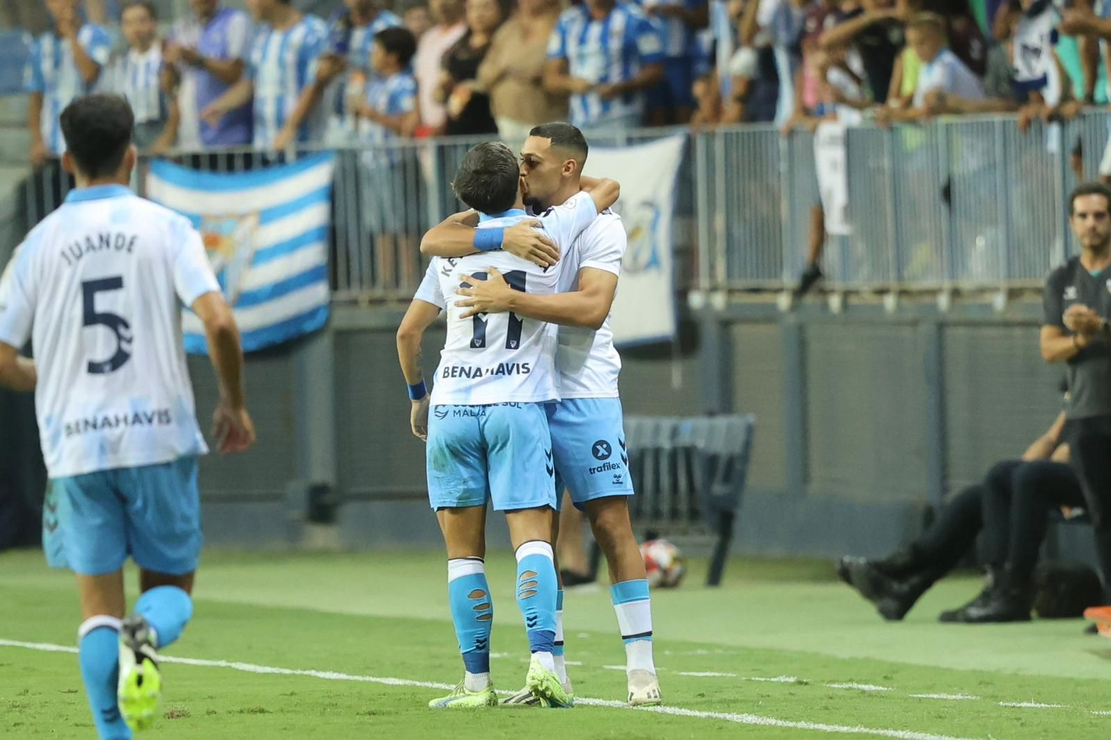 El Málaga CF - Recreativo Granada, en imágenes