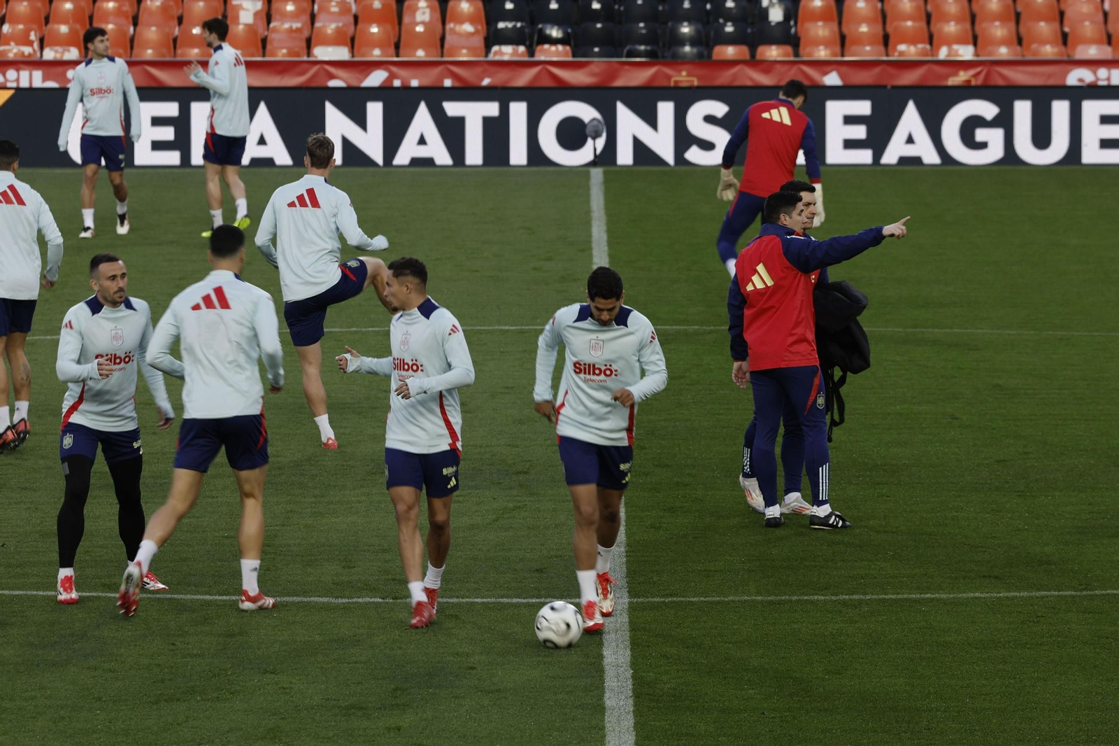 Las fotos de la selección española en Valencia