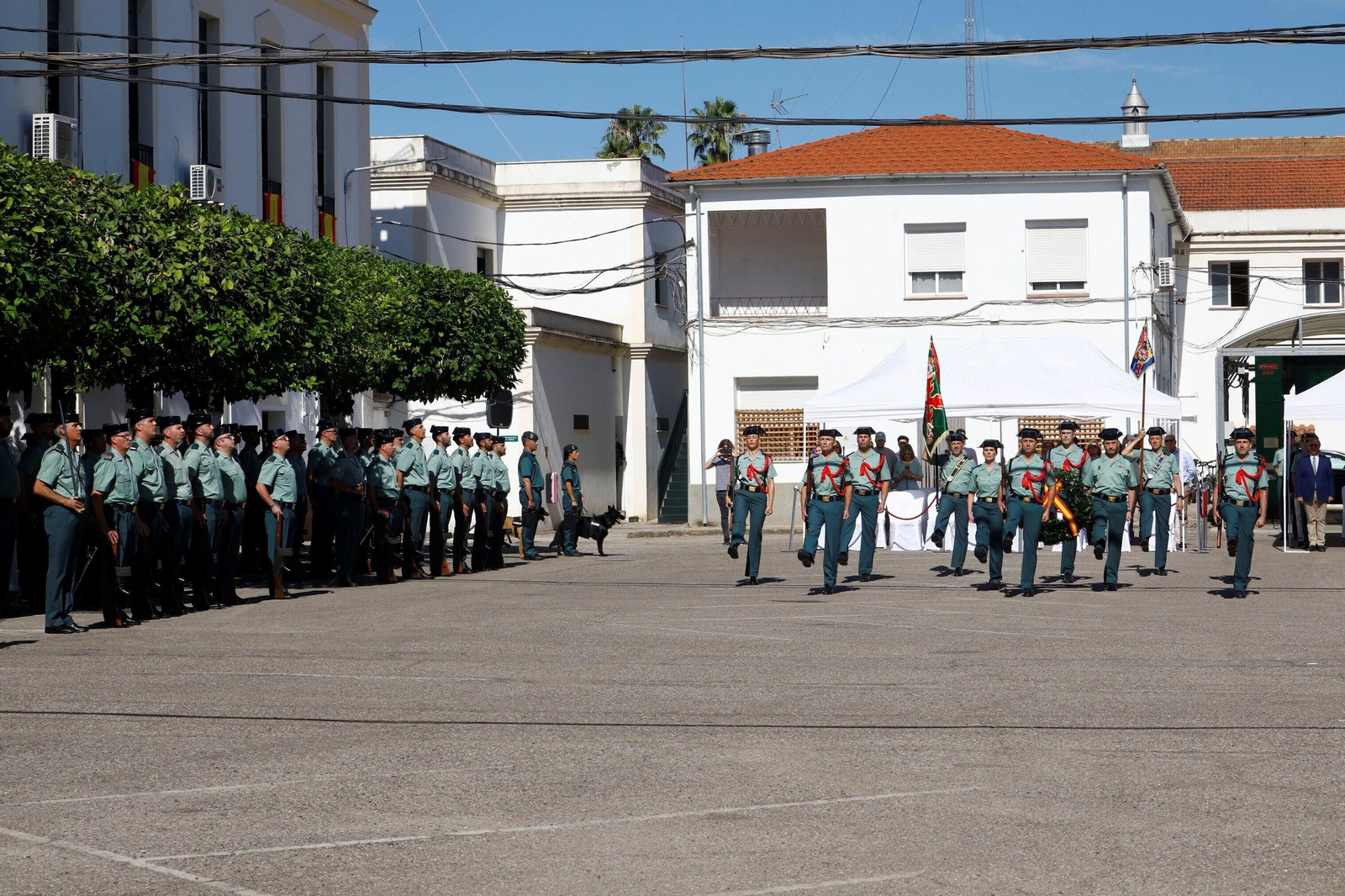 Las imágenes de la toma de posesión del nuevo jefe de la Comandancia de Córdoba, el coronel Ramón María Clemente