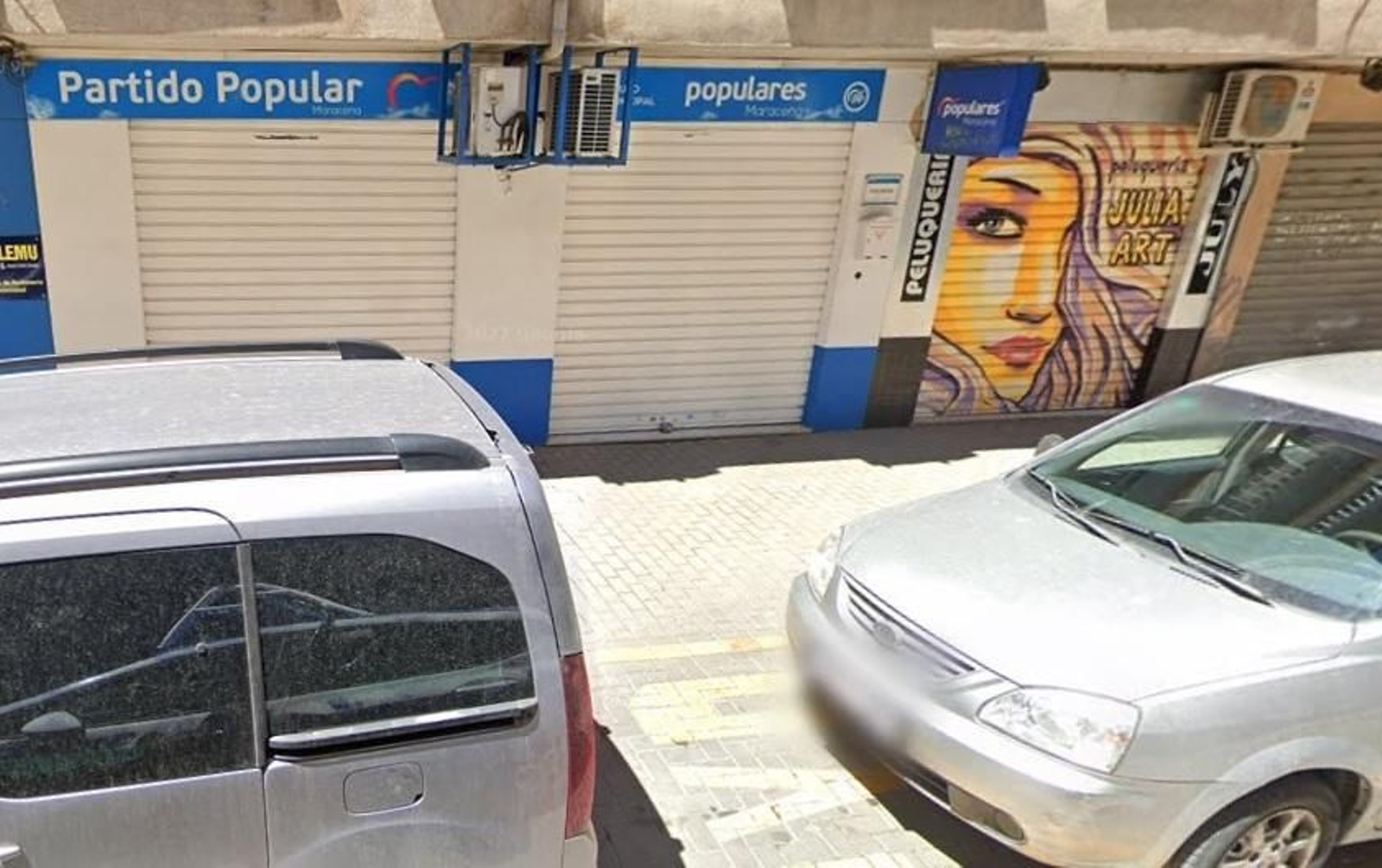 Imagen de la sede del PP de Maracena