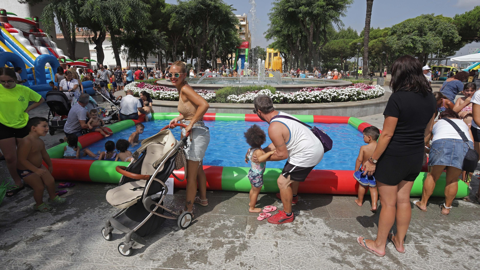 Fotos de la Fiesta del Agua en San Roque