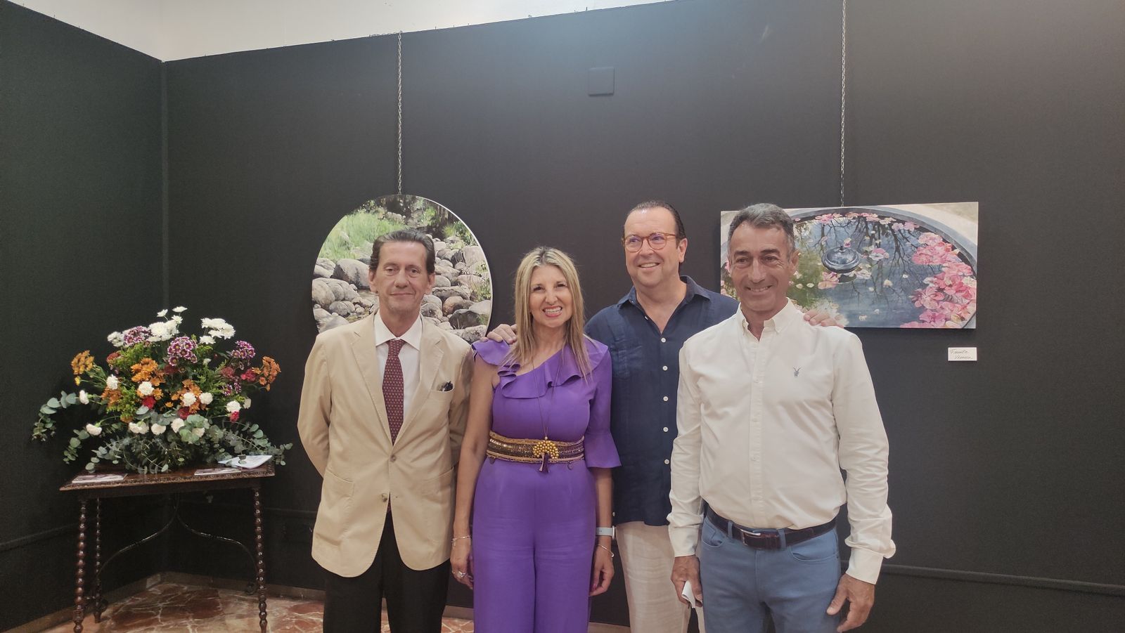 'Las flores en vida', la segunda exposición de Sabino Moreno en el Círculo Mercantil de Sevilla