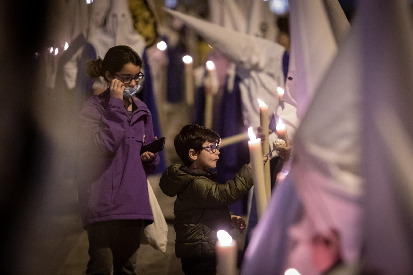 Las imágenes de la cofradía del Perdón en la Semana Santa de Cádiz 2022