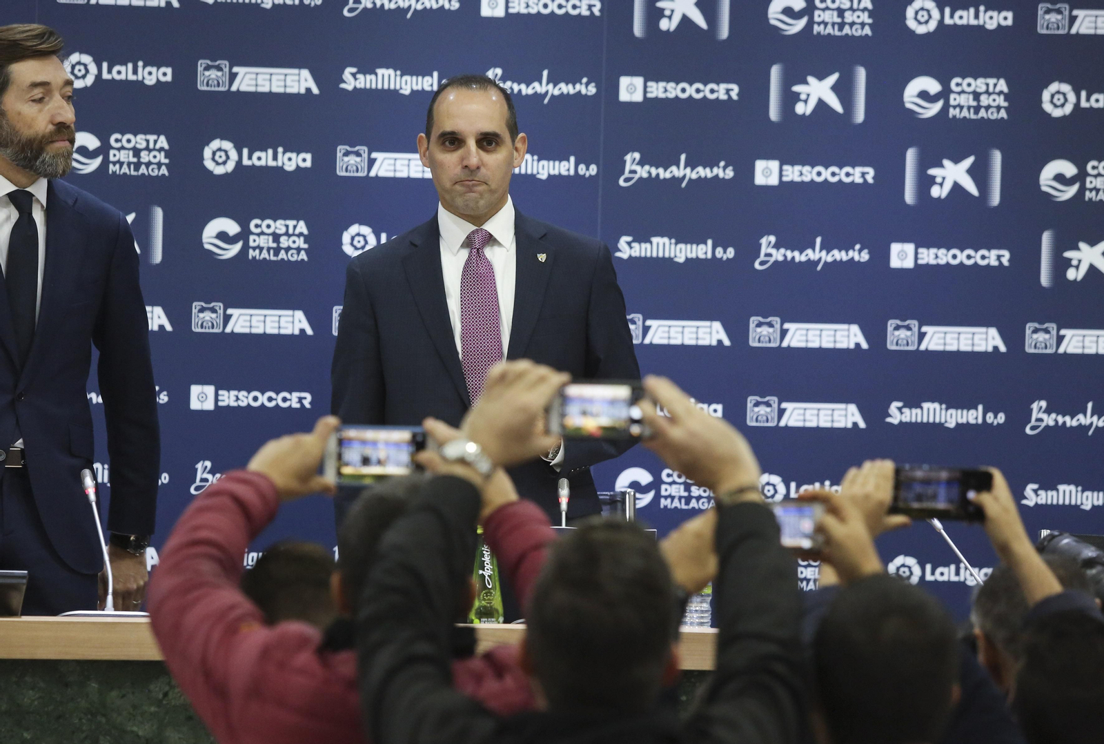 La rueda de prensa de Richard Shaheen, en fotos