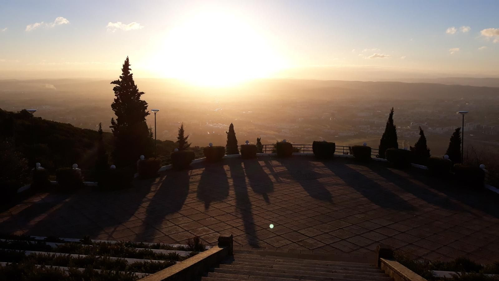 Atardecer desde el mirador de las Ermitas de Córdoba