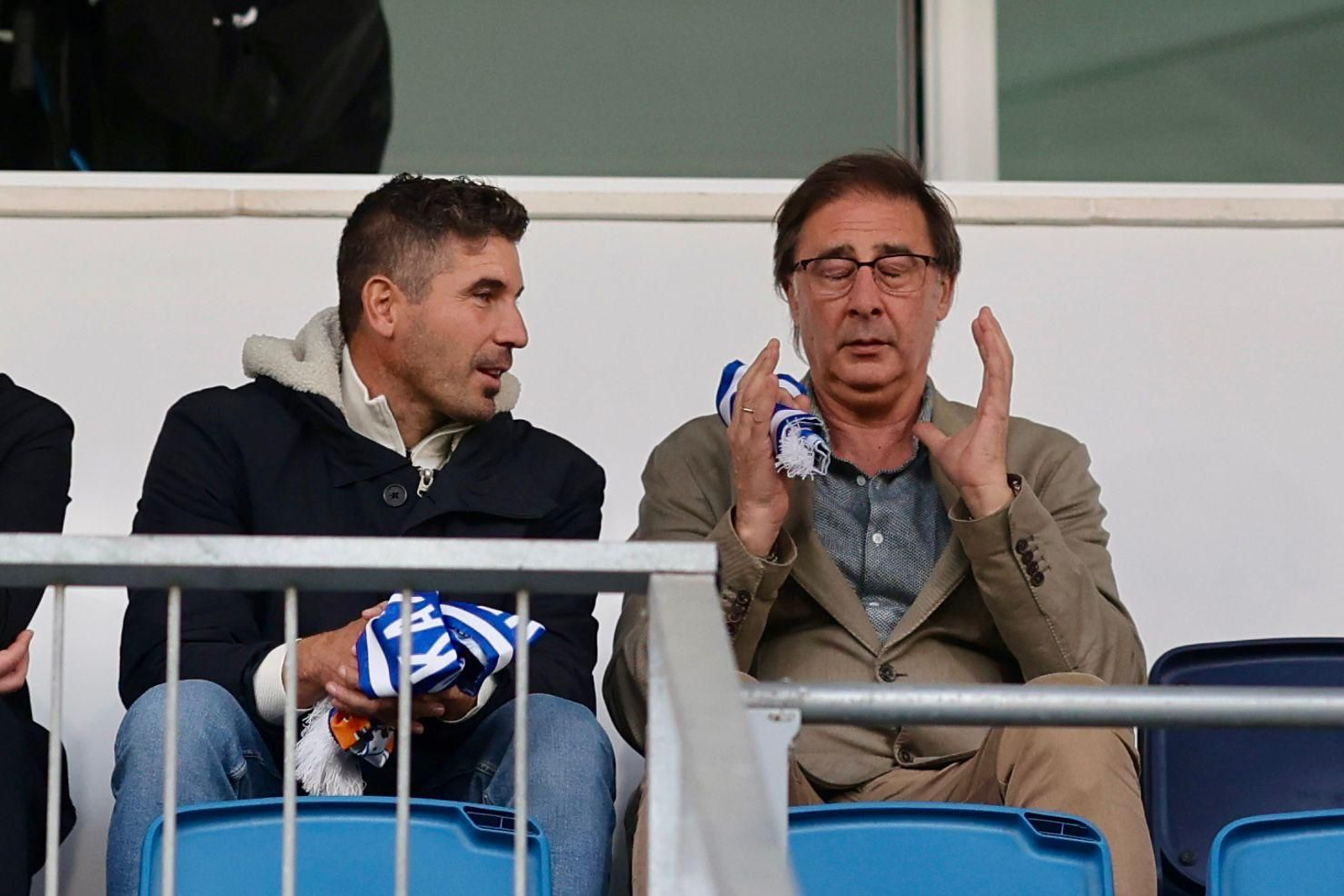 Funes y Loren Juarros no se pierden la cita del filial en la Ciudad Deportiva