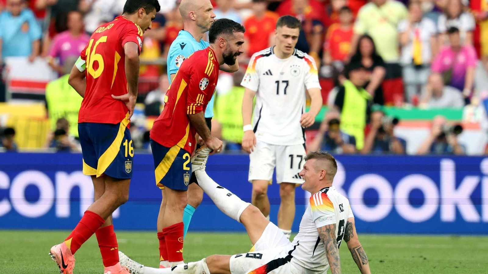 Las mejores fotos del España - Alemania