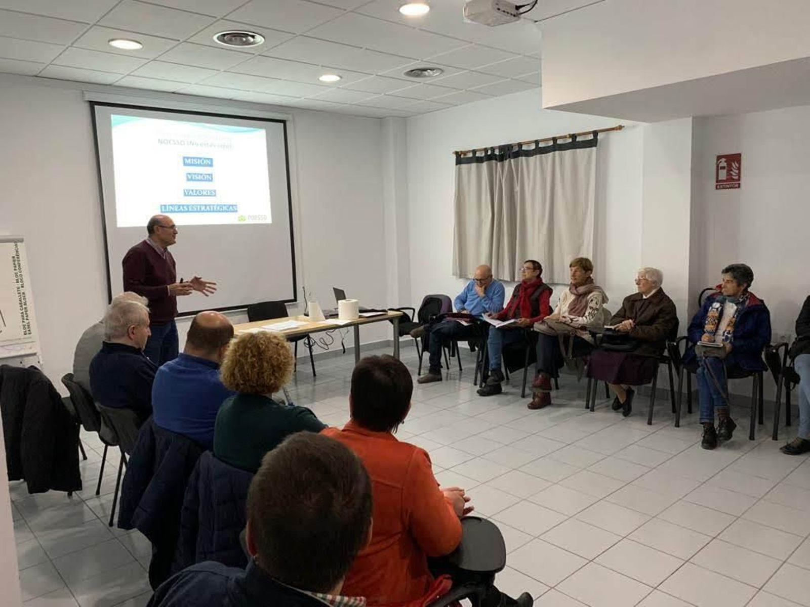 Última asamblea de Noesso celebrada en diciembre de 2019.