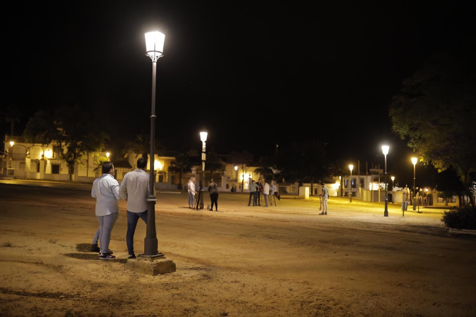 Traslado de la Virgen del Rocio: Emotiva noche desde Almonte al Chaparral, en imágenes