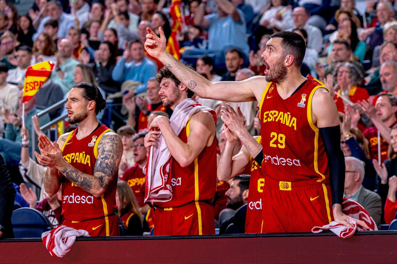 Las mejores fotos del España-Ucrania de baloncesto