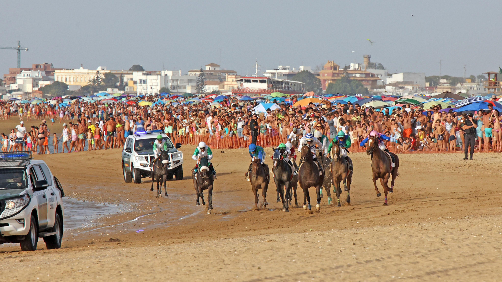 Última jornada del primer ciclo de las Carreras de Caballos de Sanlúcar