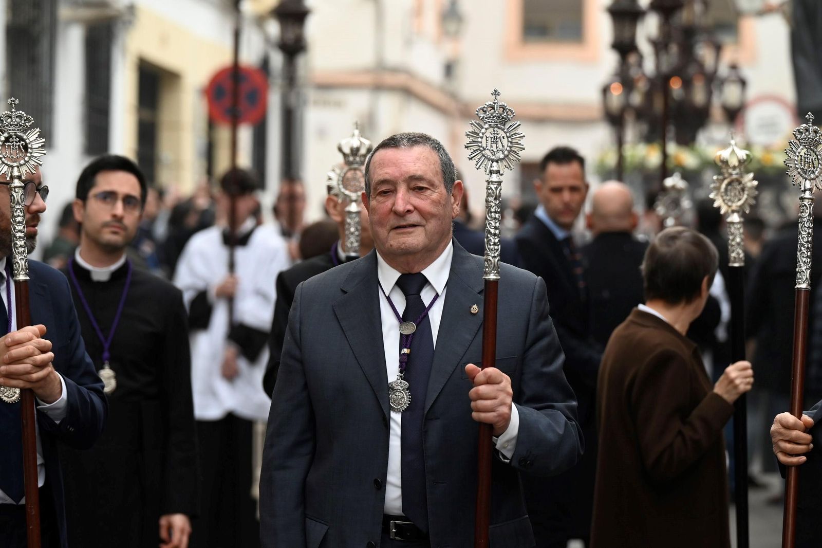 Las mejores imágenes de la procesión en Córdoba del Padre Cristóbal de Santa Catalina