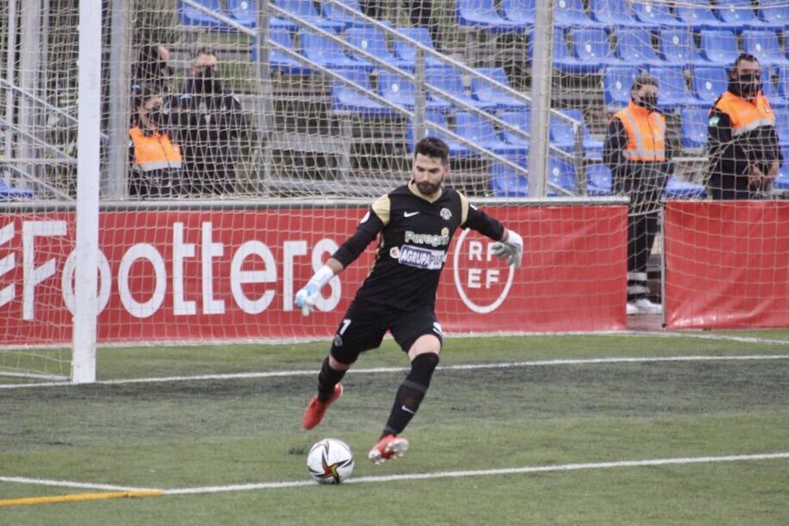 Pizana, en un partido.