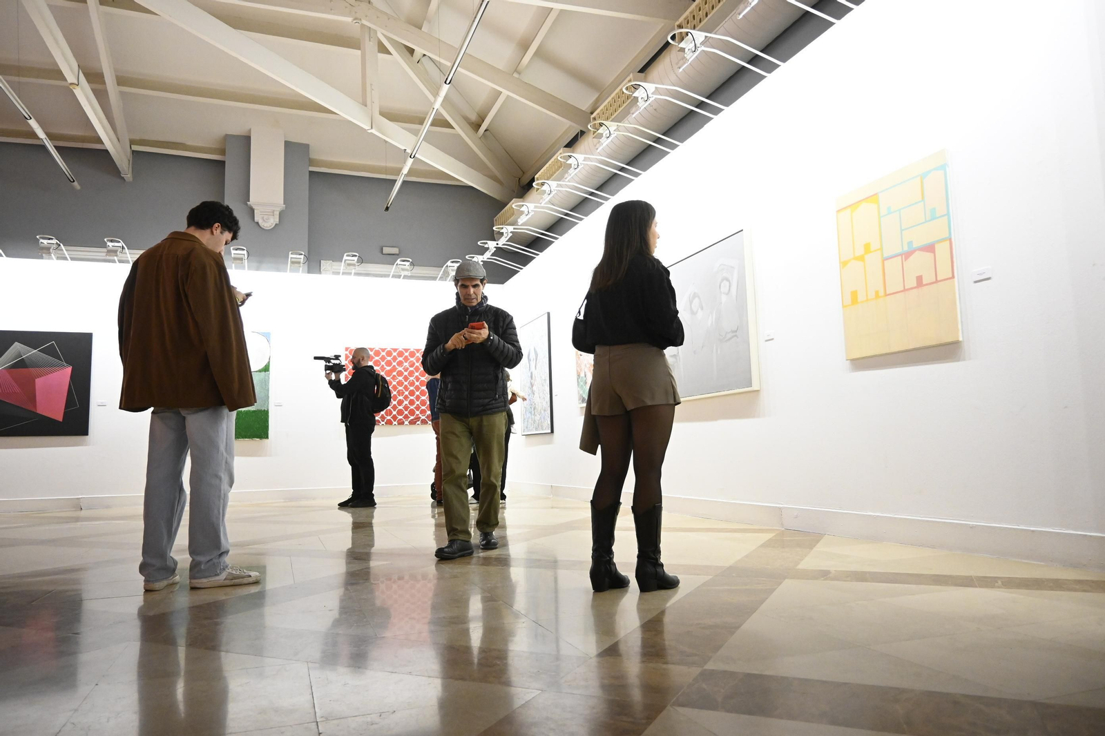 Inauguración del XXVI Salón de Otoño de Pintura de Huelva, en imágenes