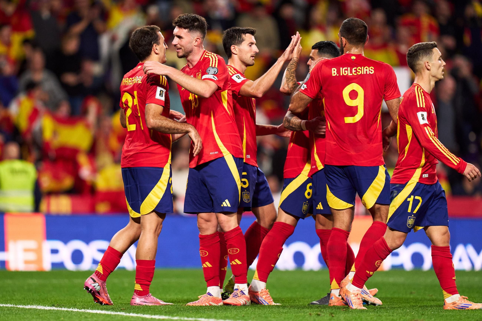 Las mejores fotos del España-Bulgaria