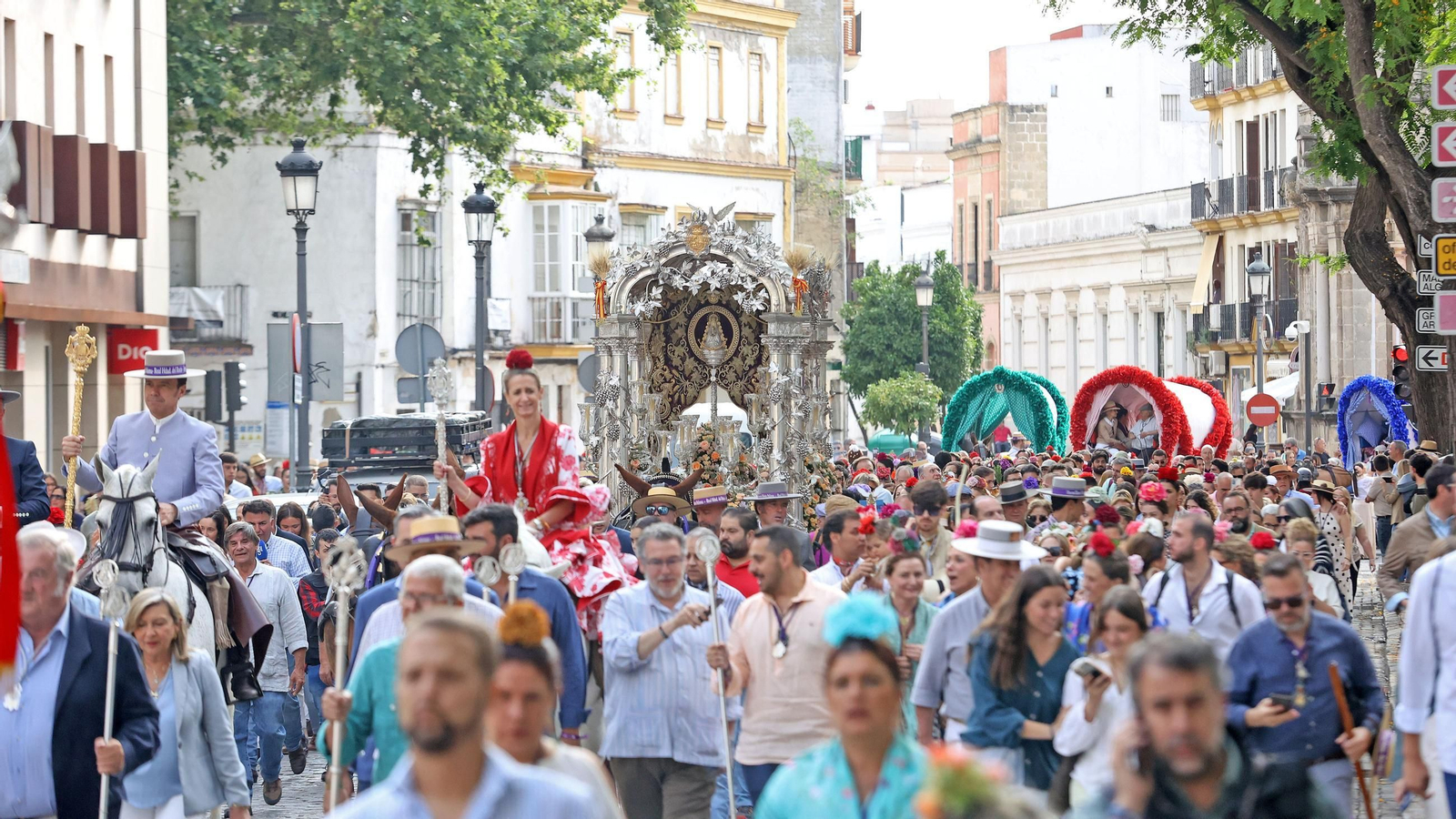 Así fue la salida de la Hdad del Rocío de Jerez