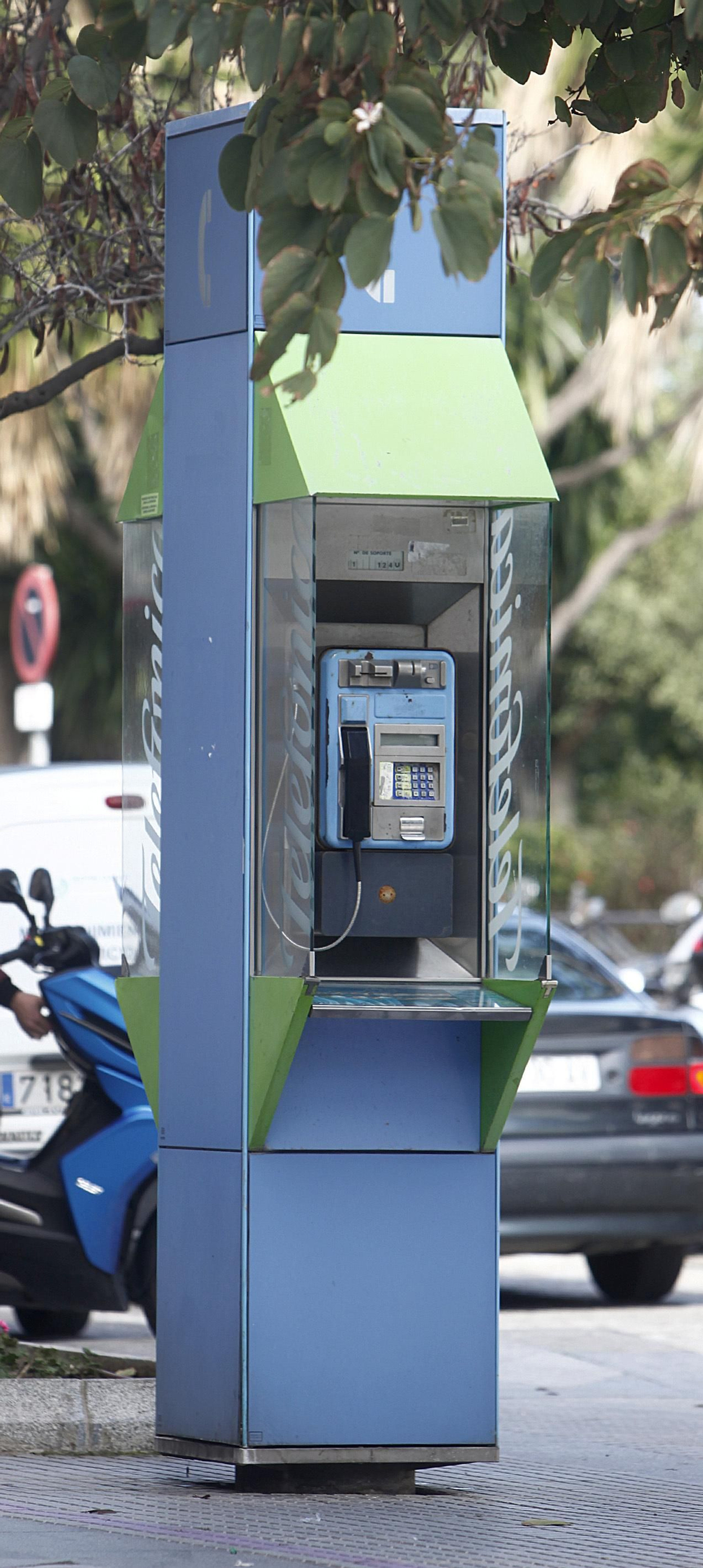 Una de las últimas cabinas.