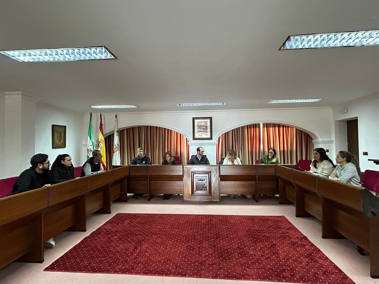 Un Pleno de Castellar de la Frontera.