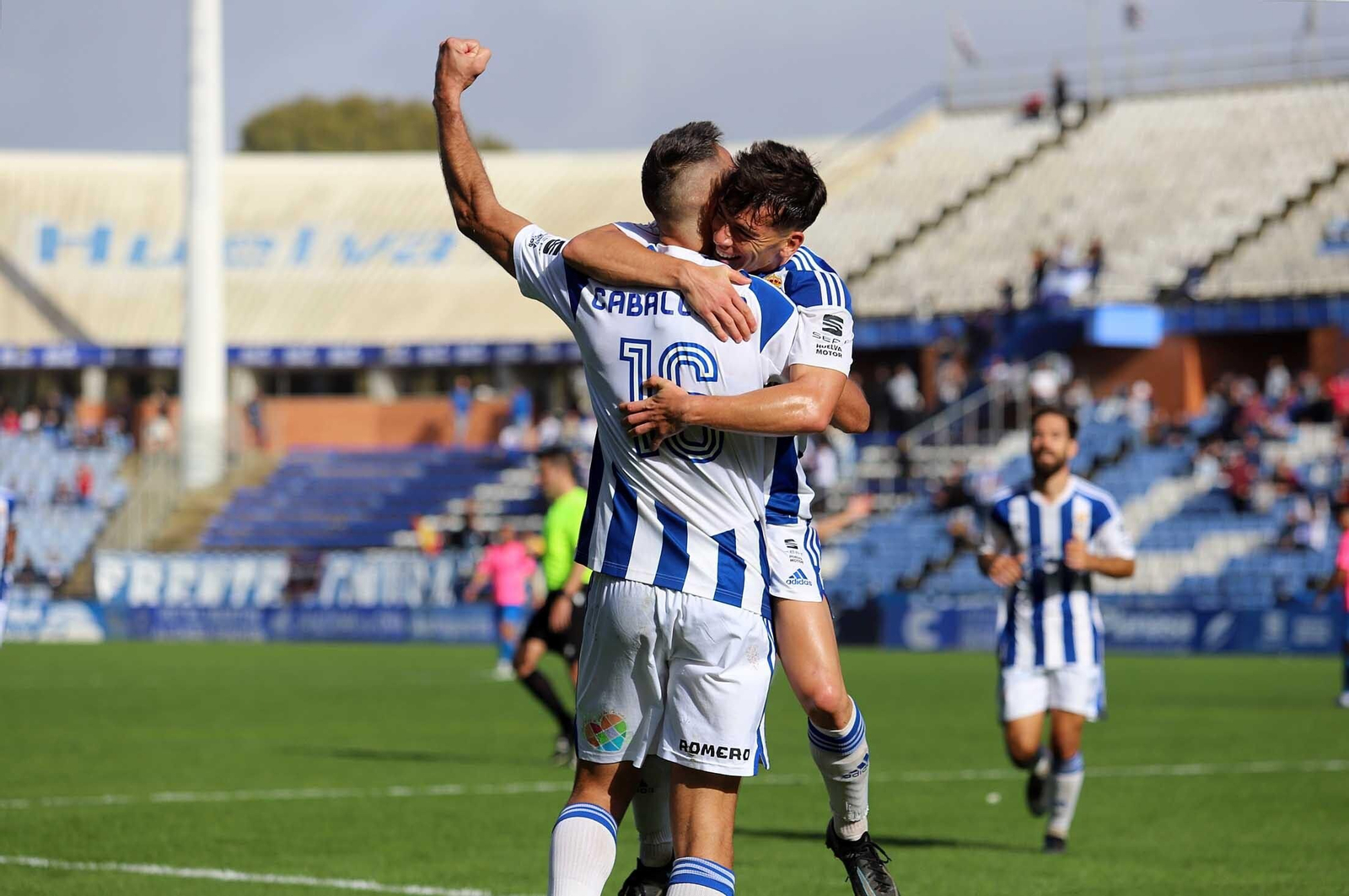 Imágenes del Recreativo de Huelva-Vélez