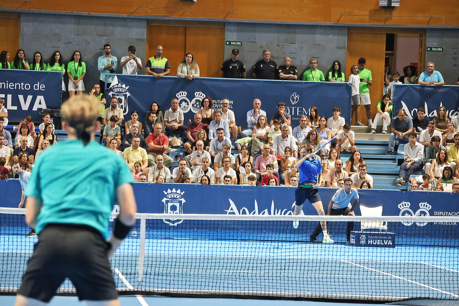 Imágenes de la final masculina de la Copa del Rey de tenis entre Daniil Medvedev y Alejandro Davidovich