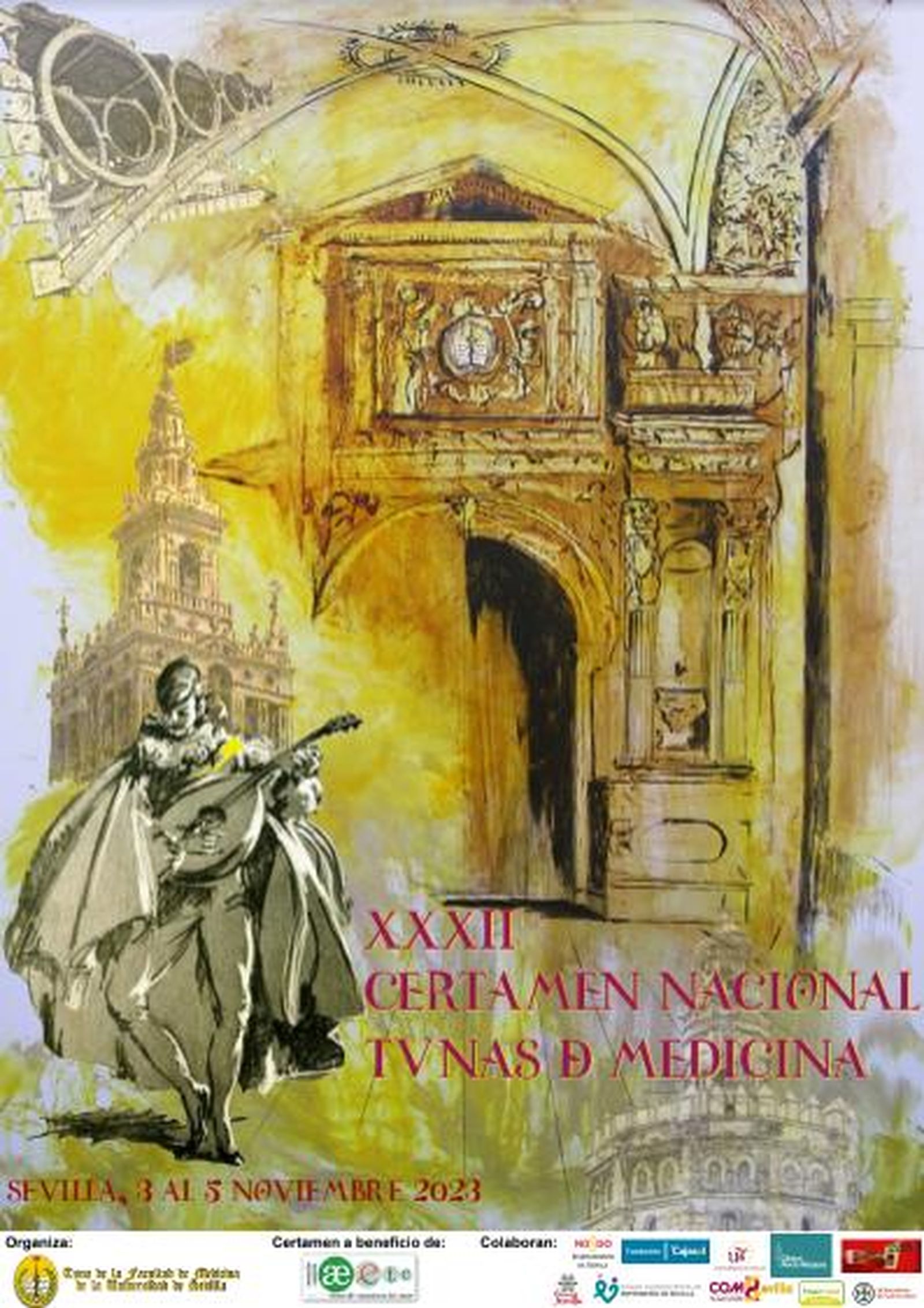 Cartel de esta nueva edición del certamen nacional de Tunas