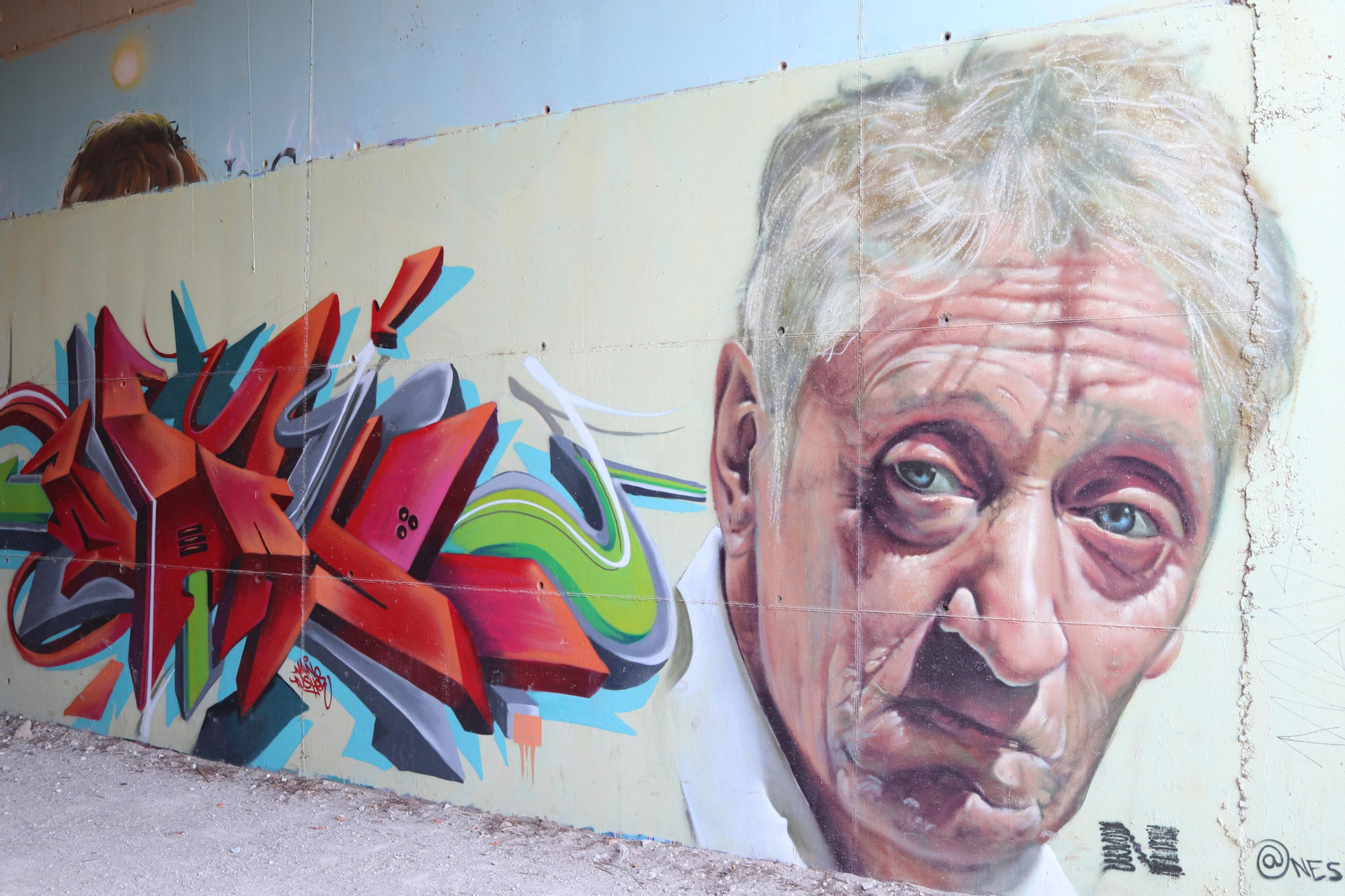 Así es la galería de arte urbano bajo la autovia de Benalmádena Así es la galería de arte urbano bajo la autovia de Benalmádena