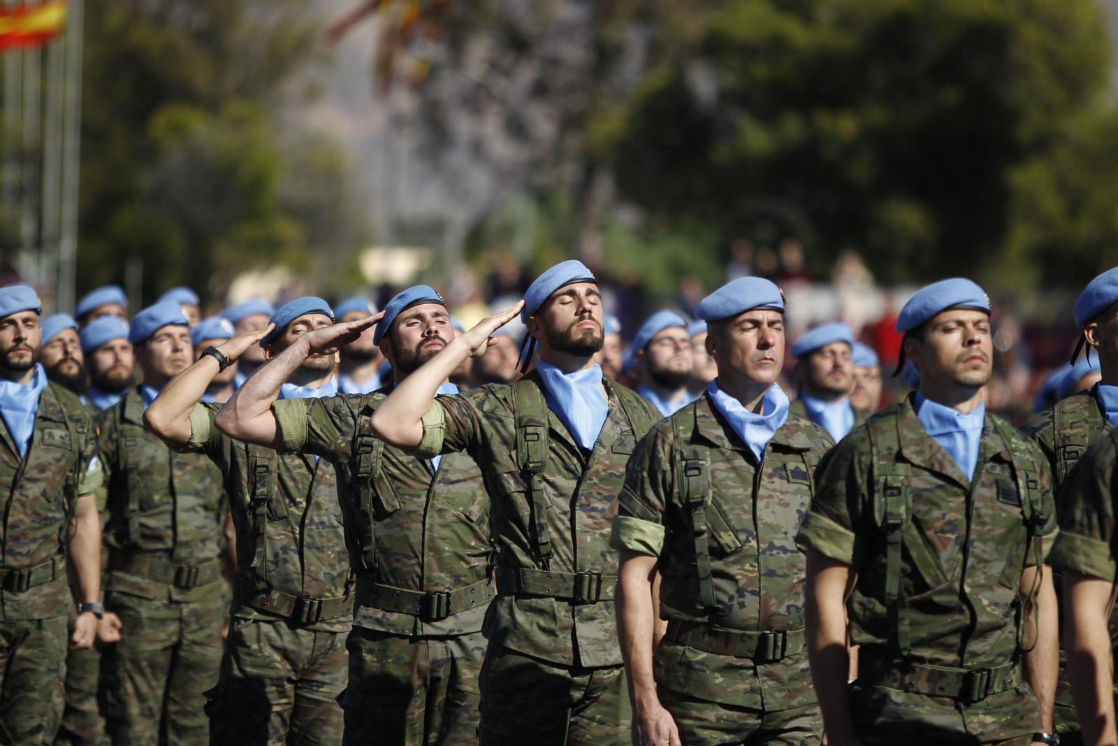 Fotogalería despedida contigente de La Legión con destino Líbano