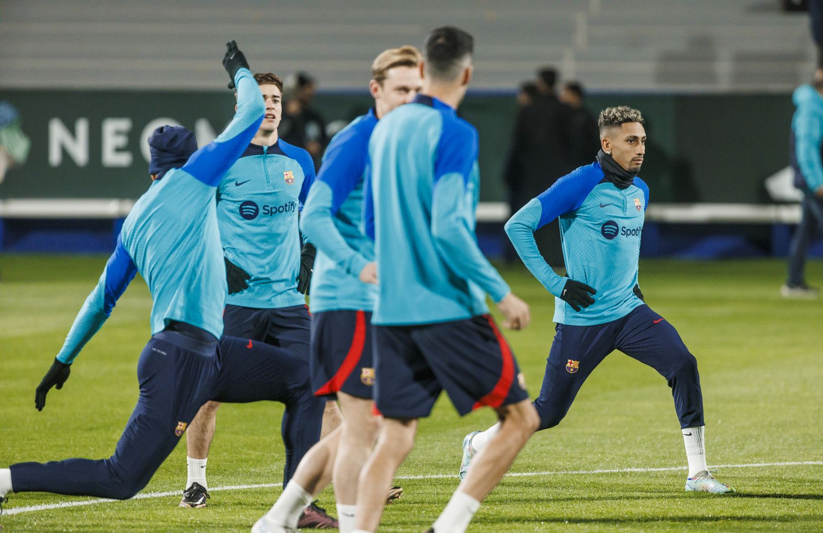 Las fotos del Barcelona antes de jugar con el Betis