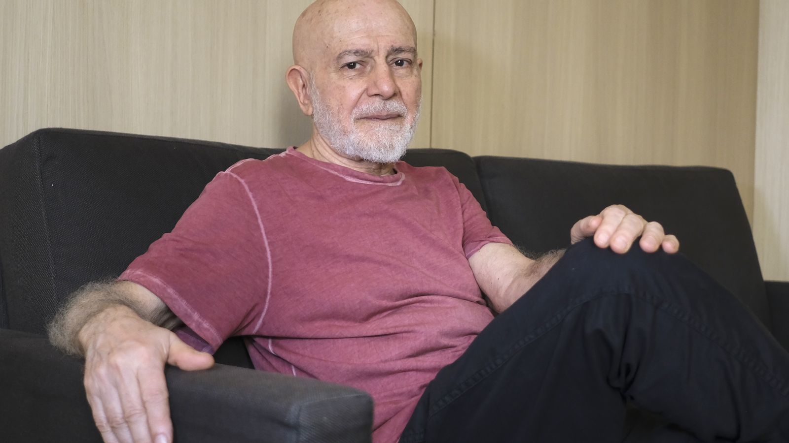 Hugo Mujica posa para 'El Día'.