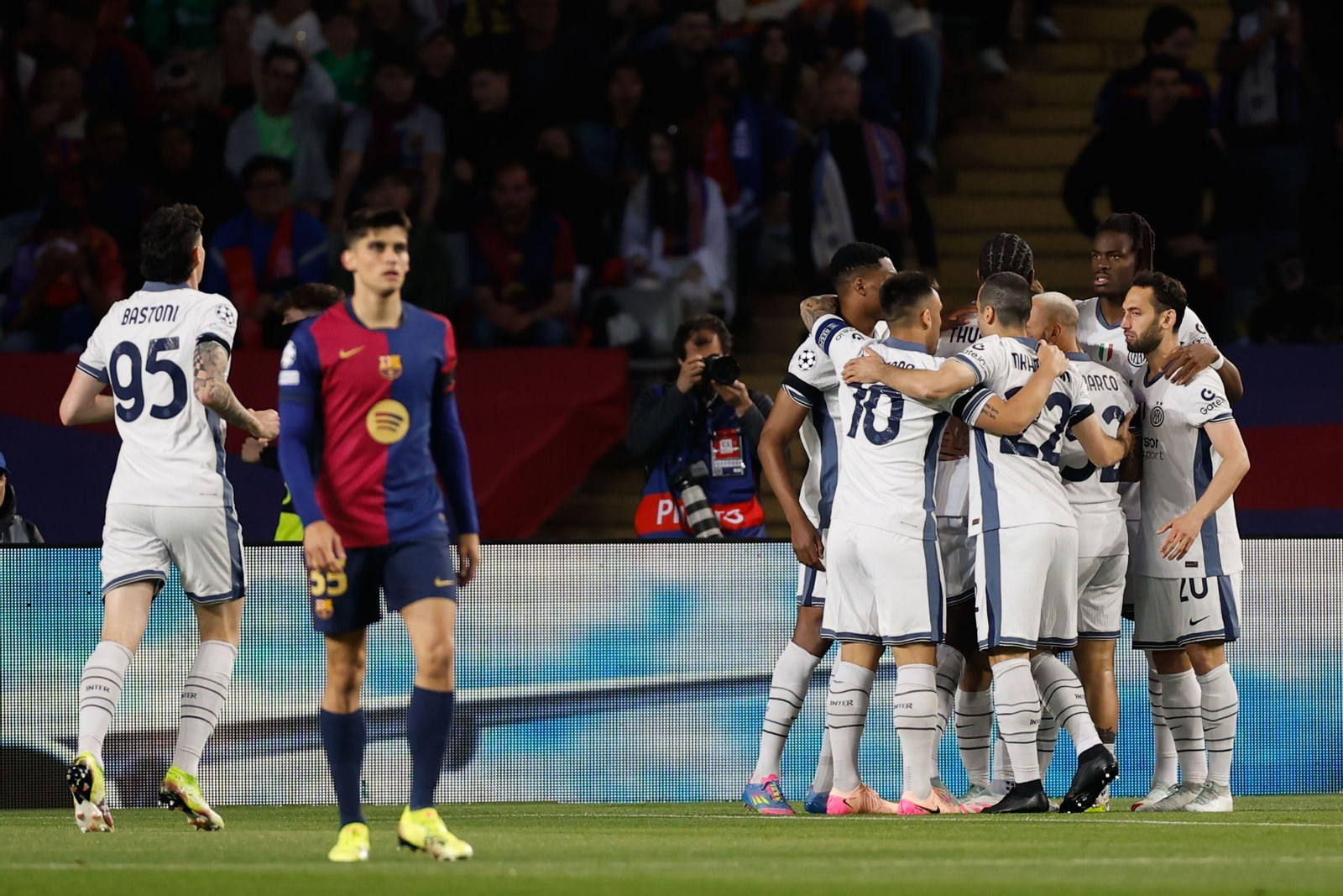 Las mejores fotos del Barcelona - Inter