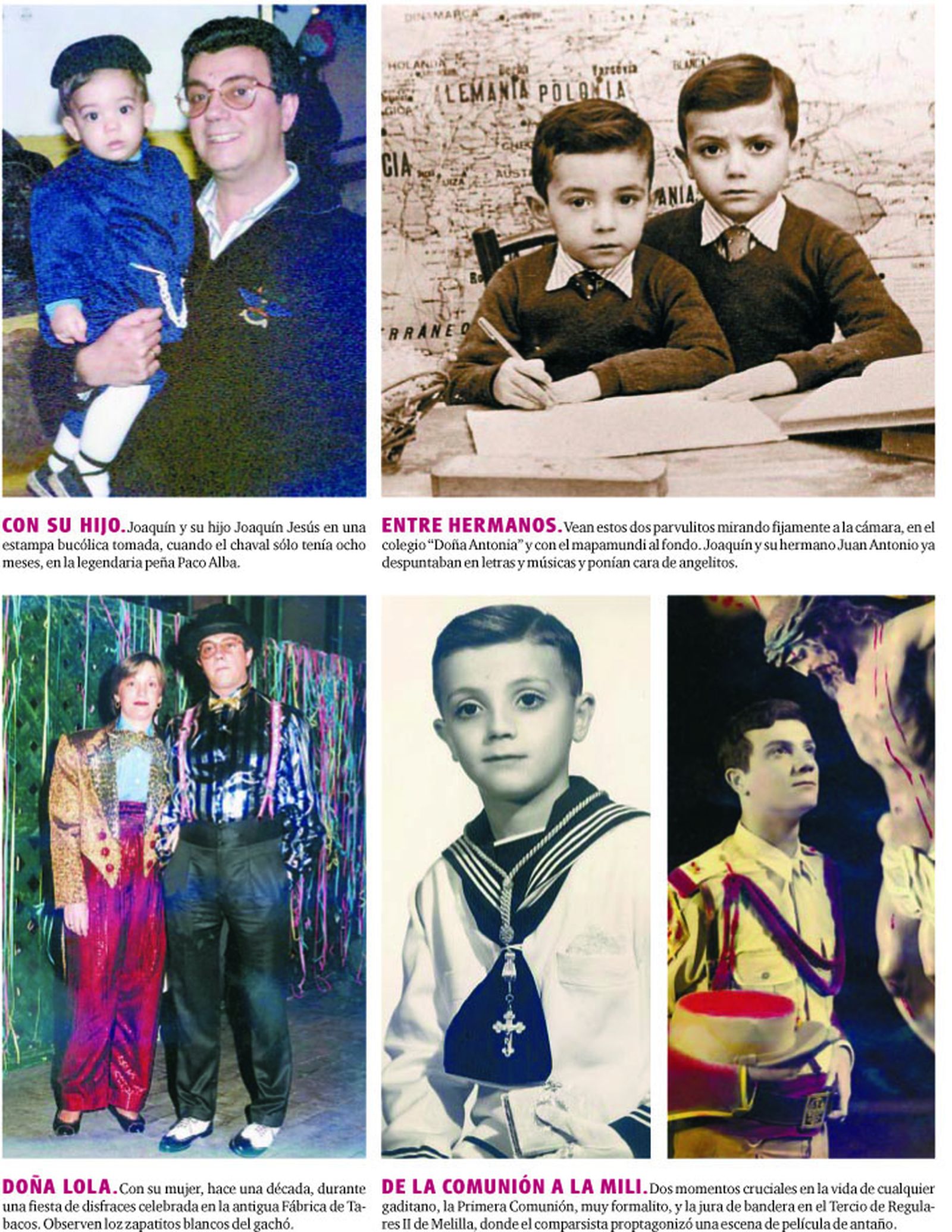 El album de Joaquín Quiñones hace 25 años