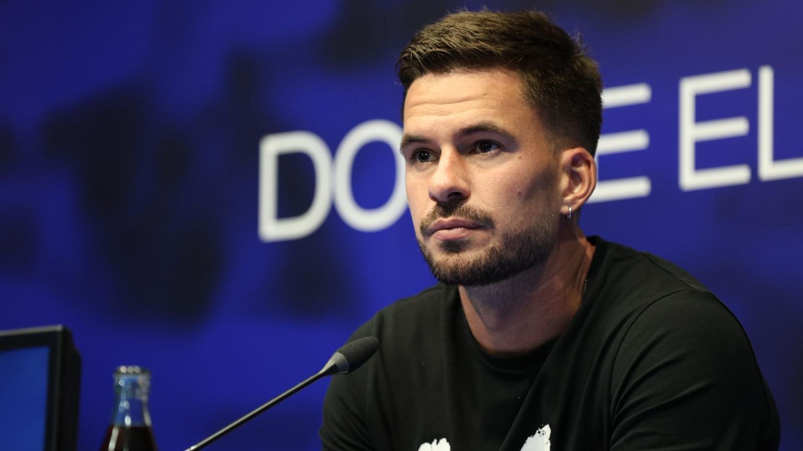 José Carlos, durante una rueda de prensa esta temporada.